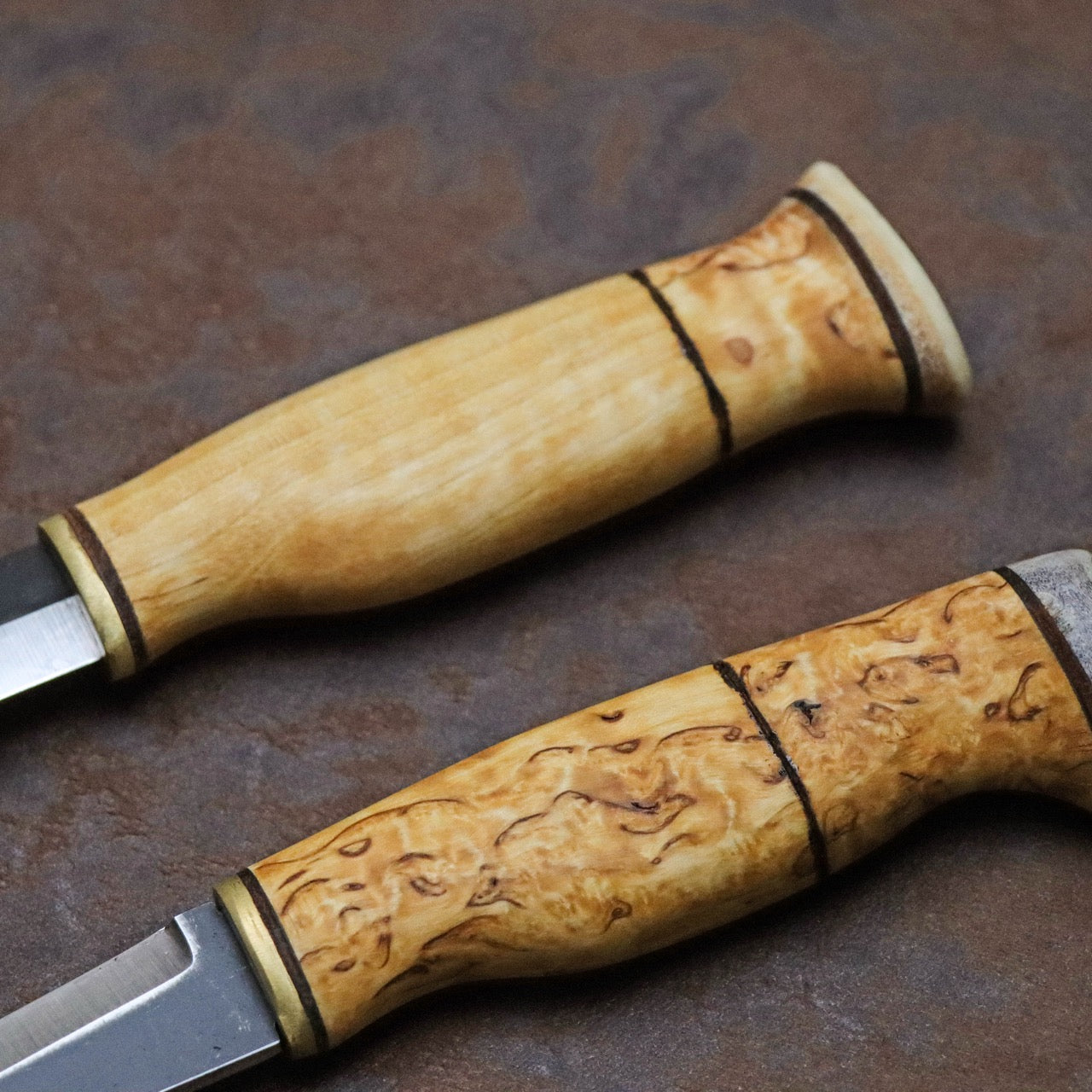 Wood Jewel 芬蘭鷹爪型小獵刀 樺木馴鹿角柄