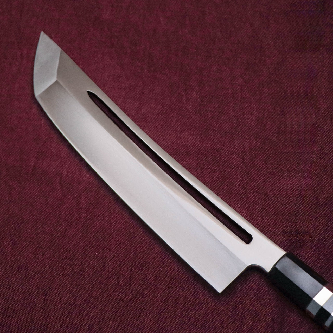 夜志野利 黑島無道 宙本燒 SW不鏽鋼 先丸和牛刀