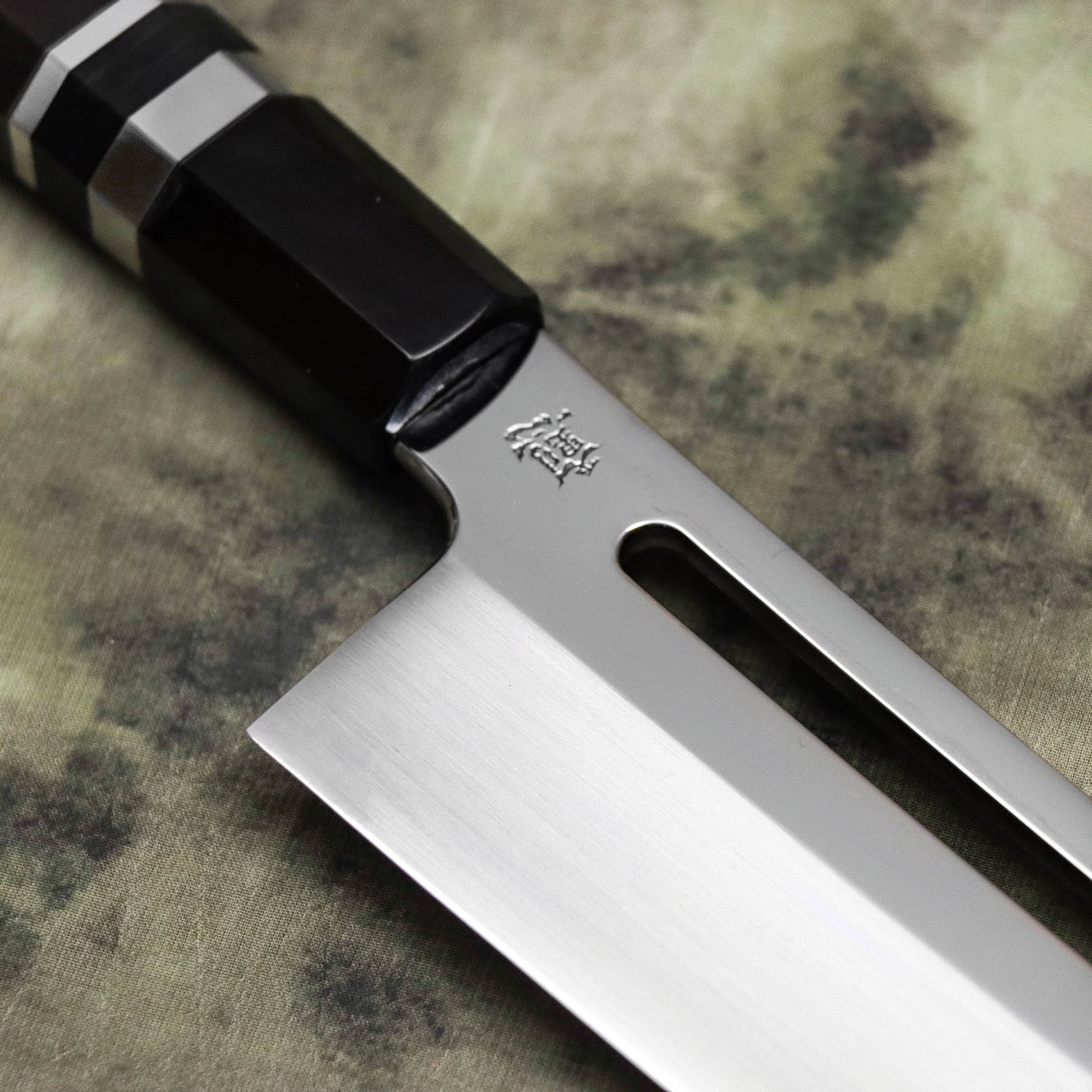 夜志野利 雨龍拵 宙本燒 SW不鏽鋼 切付和牛刀