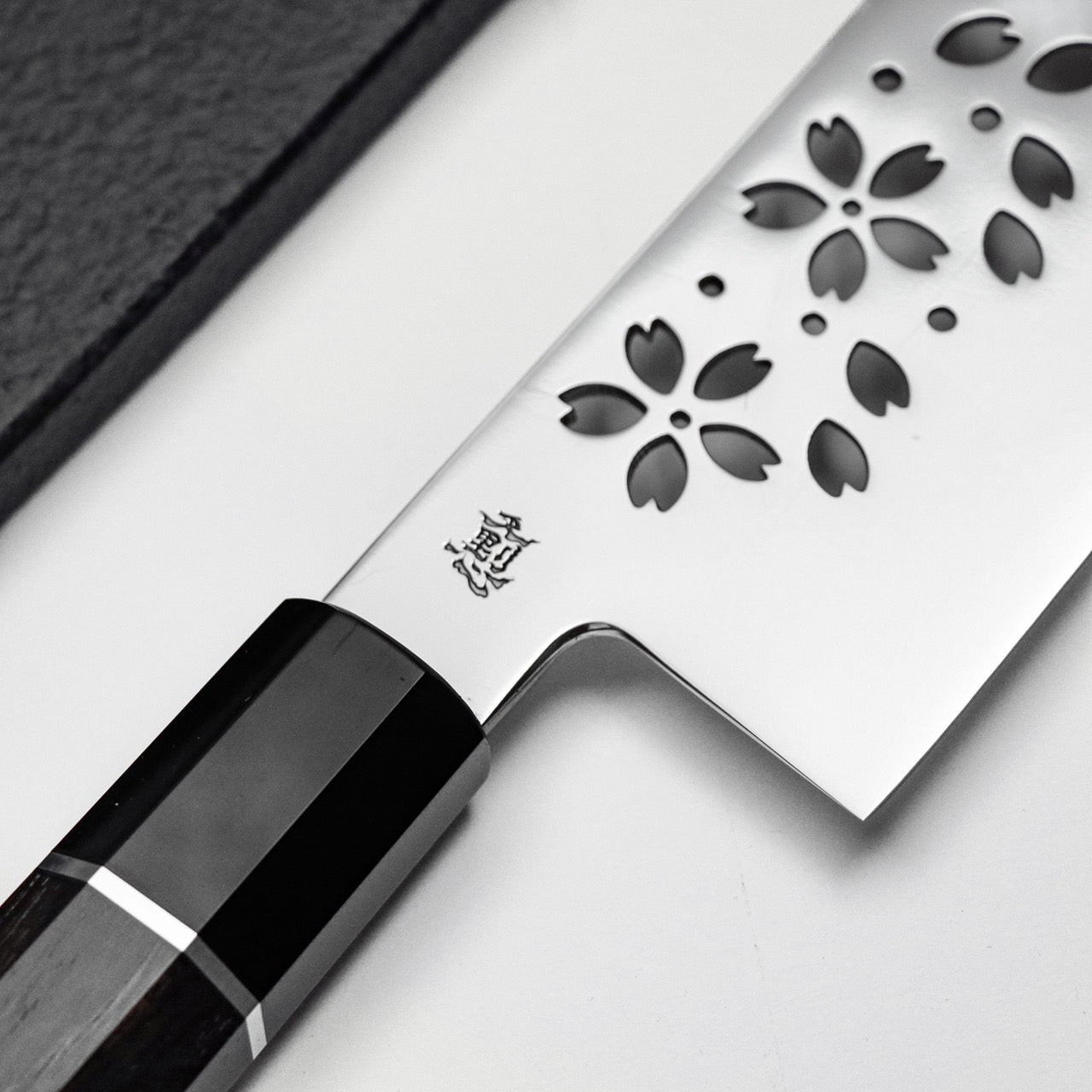 夜志野利 山櫻 宙本燒 SW不鏽鋼和牛刀