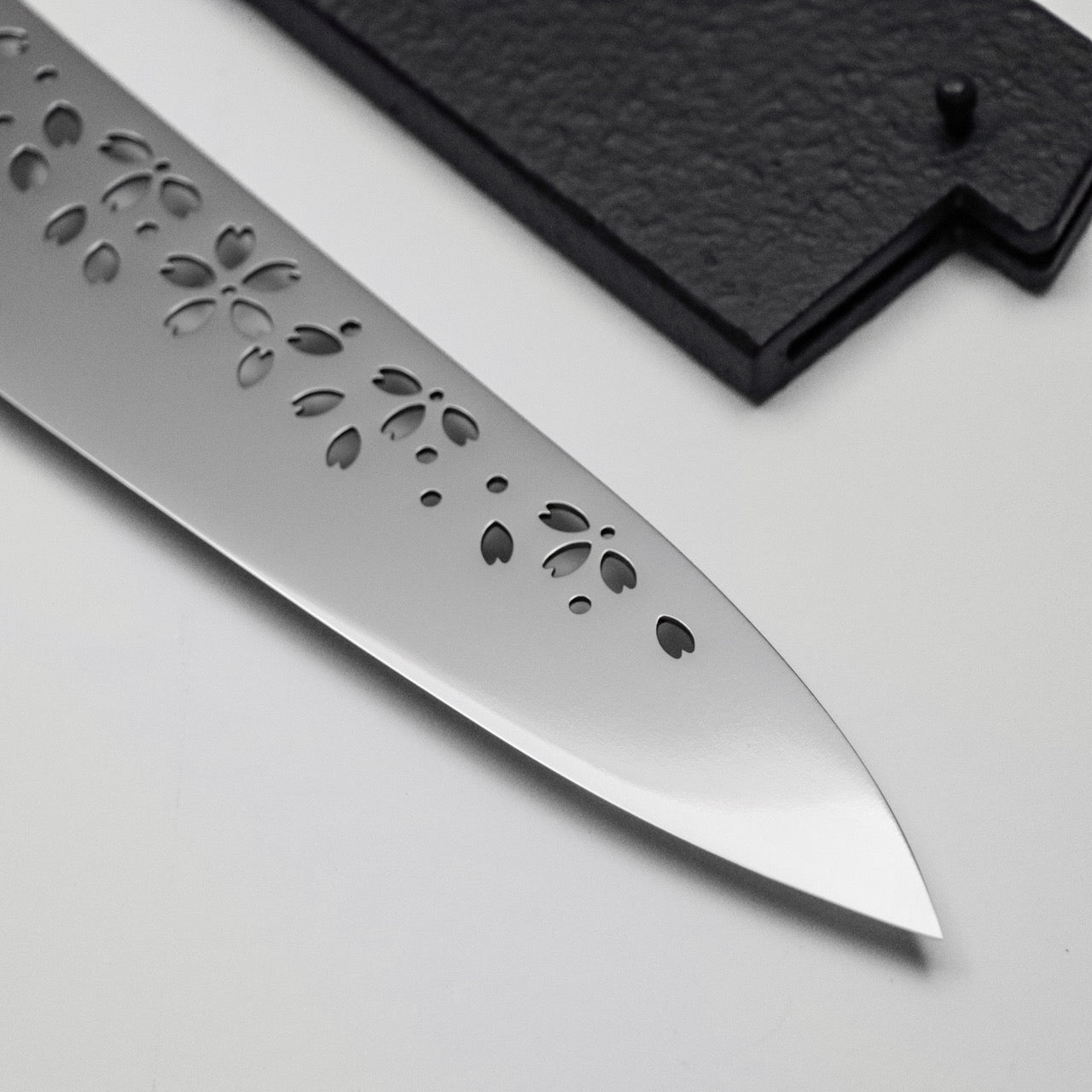 夜志野利 山櫻 宙本燒 SW不鏽鋼和牛刀