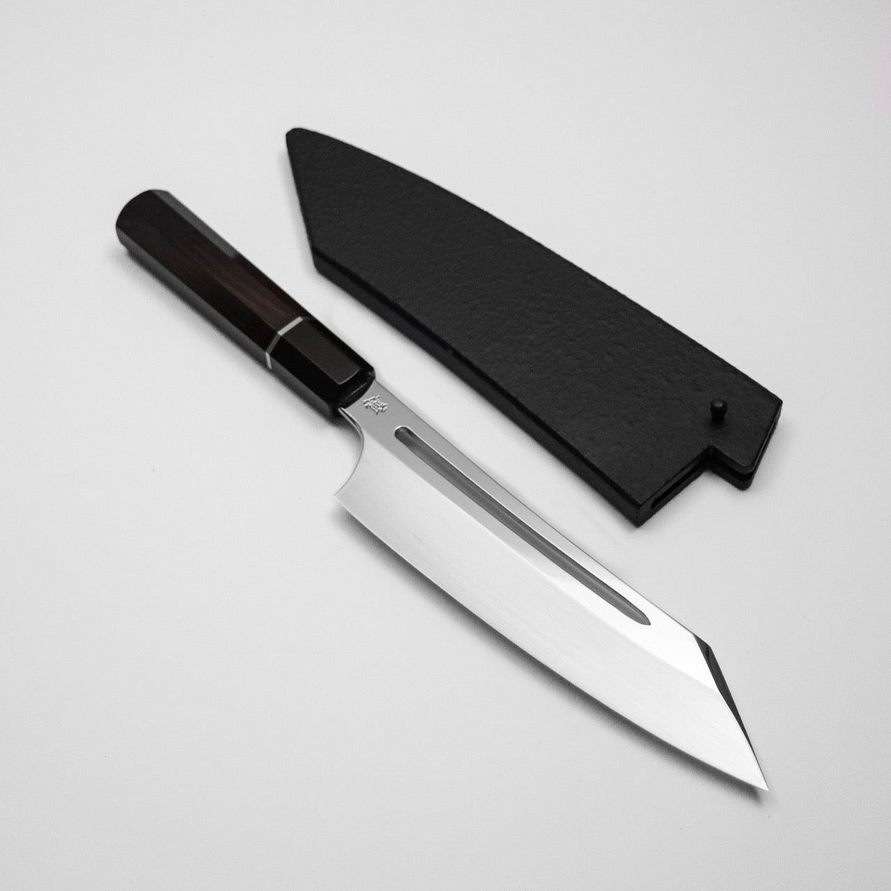 夜志野利 雨龍拵 宙本燒 SW不鏽鋼 飛燕形切付和牛刀