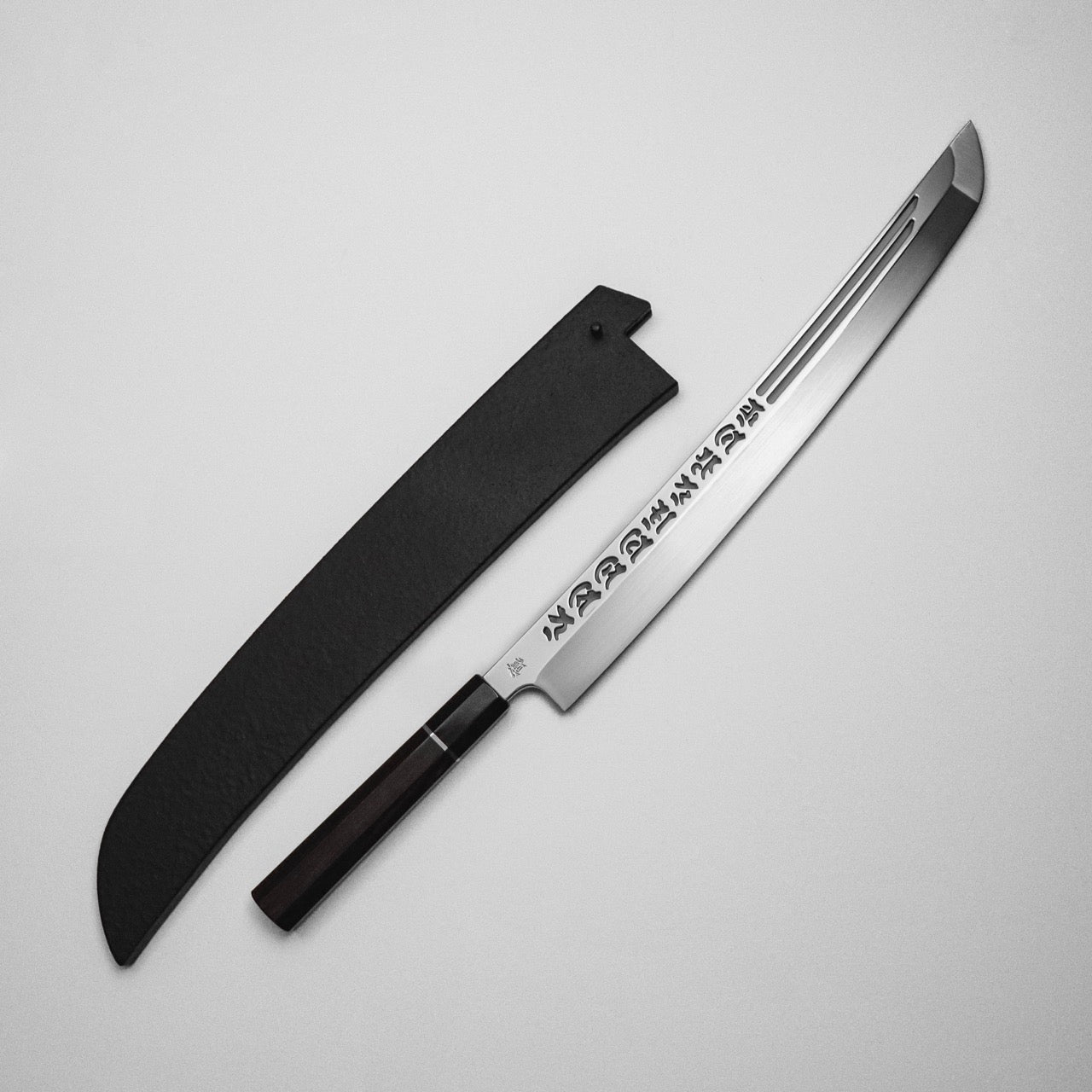 夜志野利 騷速明王劍 宙本燒 不鏽鋼 SCX系列 先丸諸刃包丁