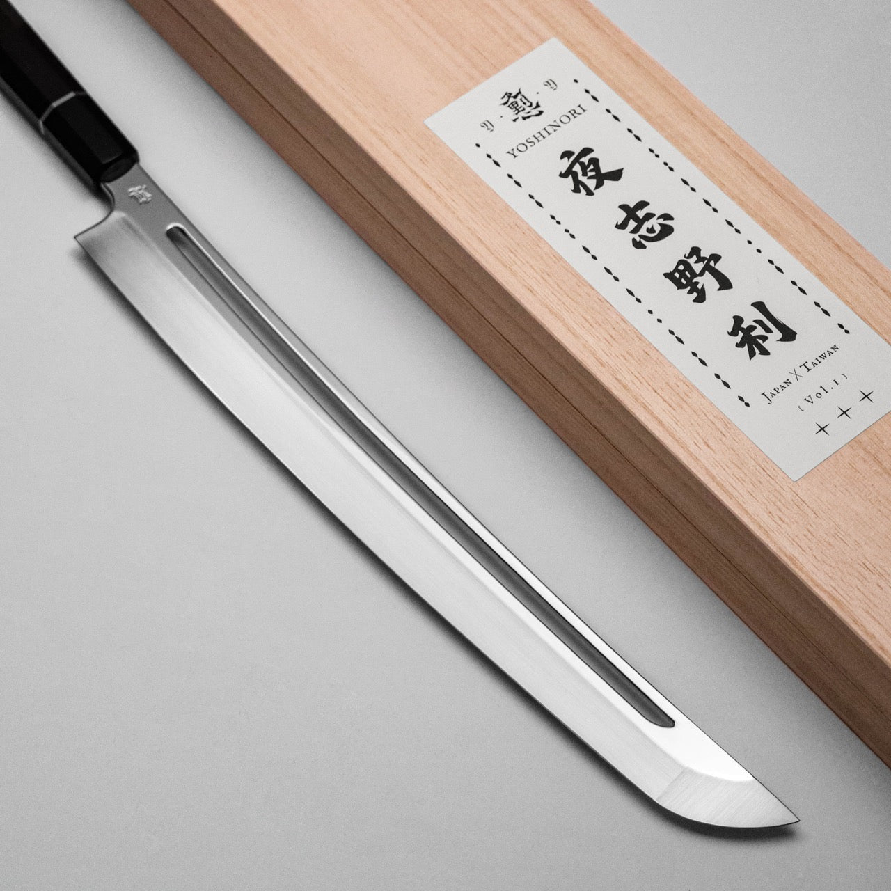 夜志野利 騷速劍 宙本燒 SW不鏽鋼 先丸諸刃包丁