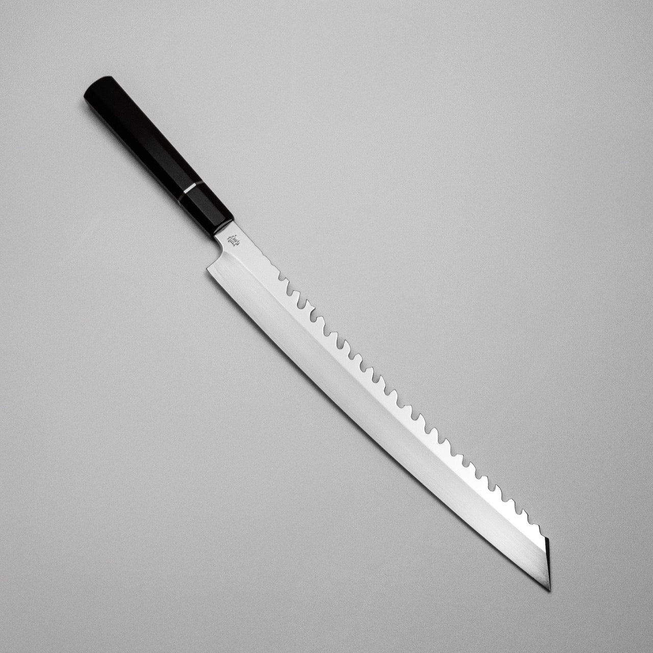 夜志野利 全鋼棟燒戾 不鏽鋼 SCX系列 烈牙魅久守 劍形長寸諸刃包丁