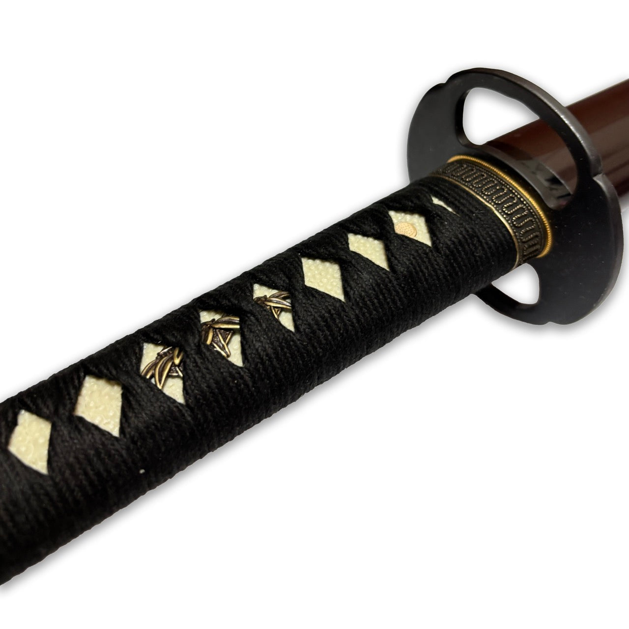 日本濃州堂 初傳居合刀系列 繩目拵 籃籠透