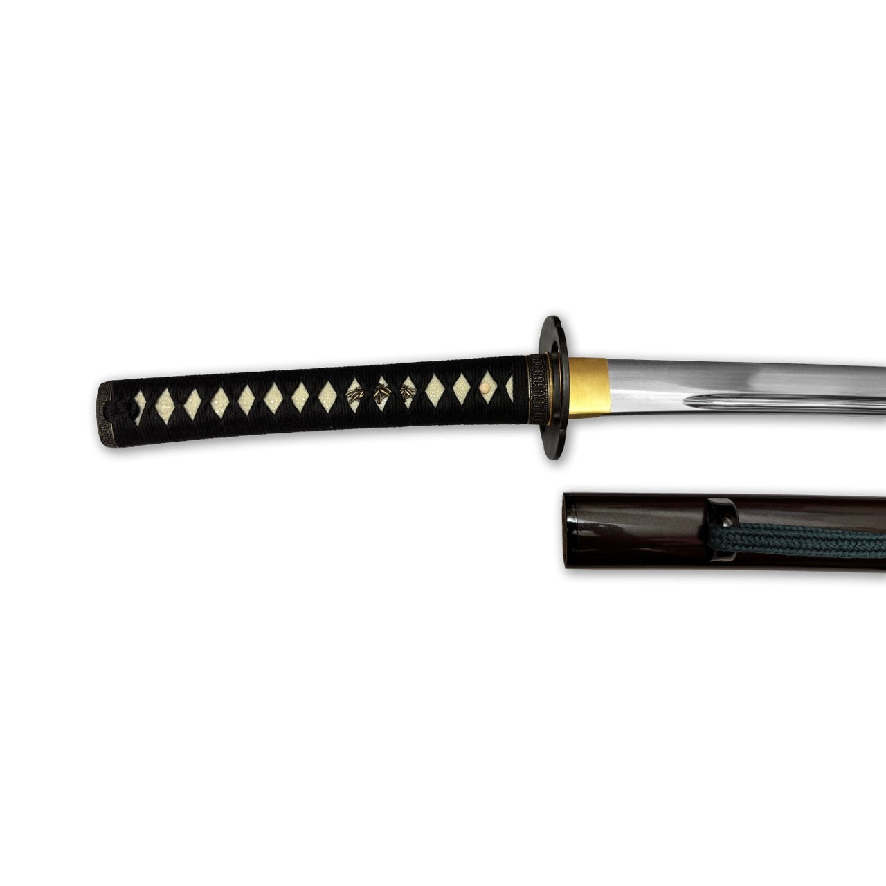 日本濃州堂 初傳居合刀系列 繩目拵 籃籠透