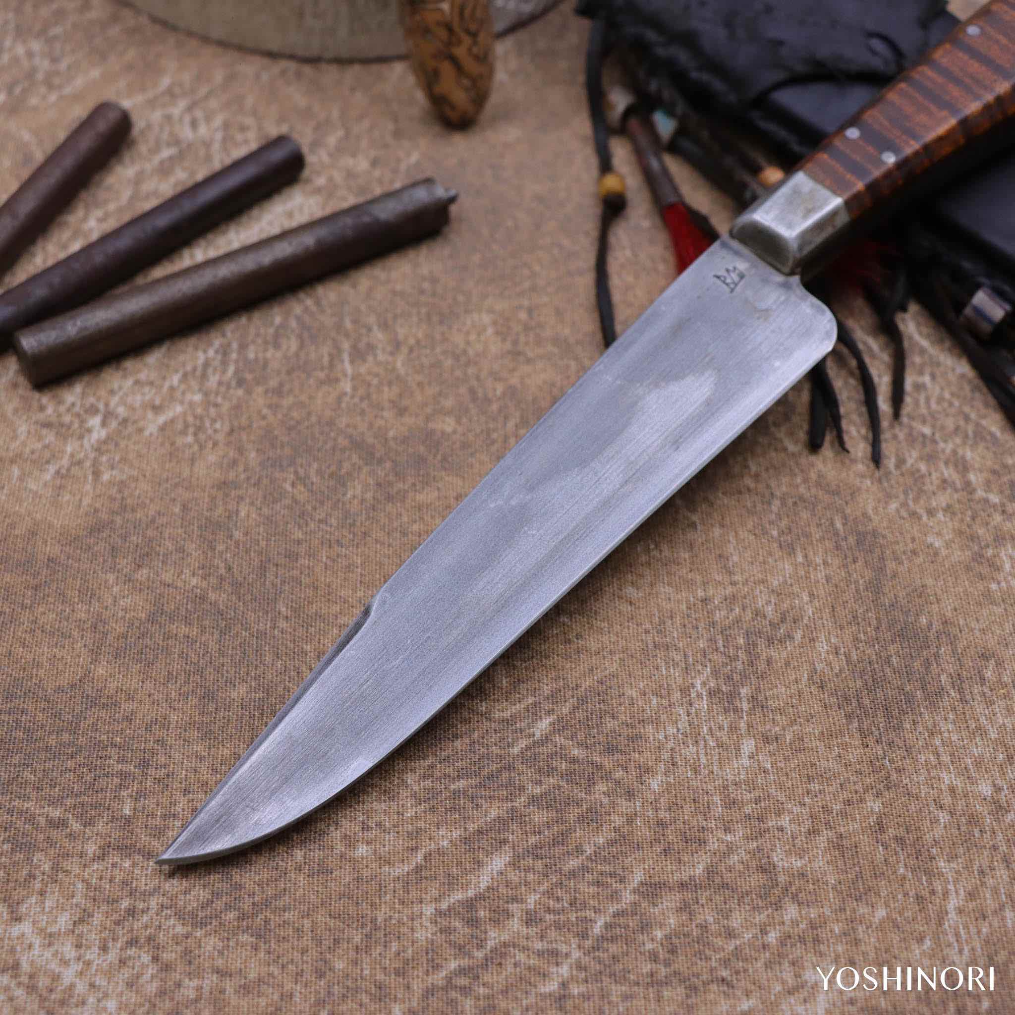 RMC 印地安Petty式小獵刀 美國虎紋楓木柄