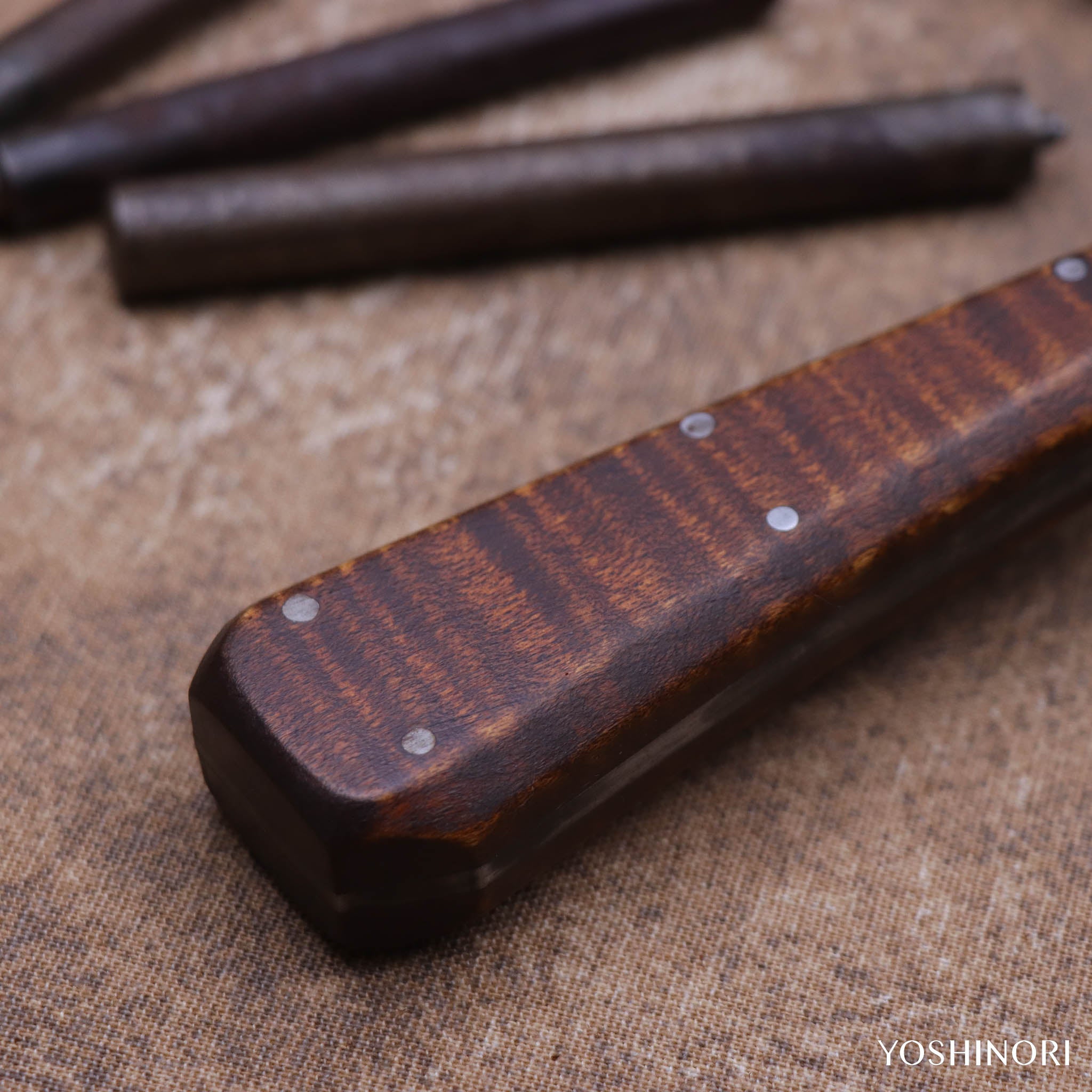 RMC 印地安Petty式小獵刀 美國虎紋楓木柄