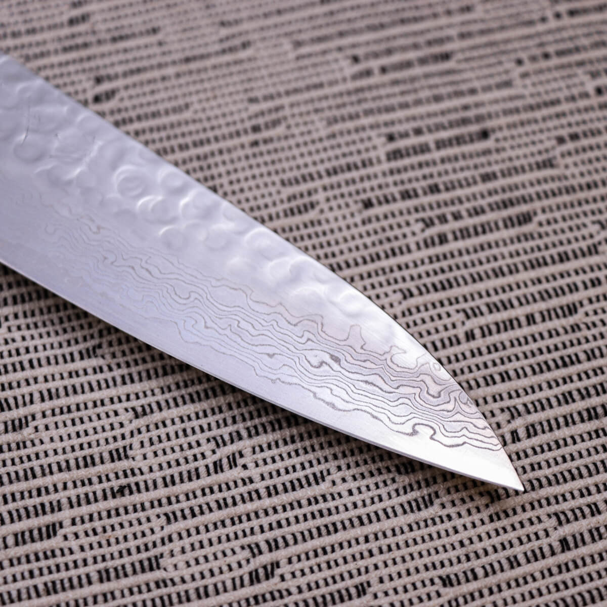 堺實光 VG10 槌目大馬士革千層鋼 和牛刀 黑八角