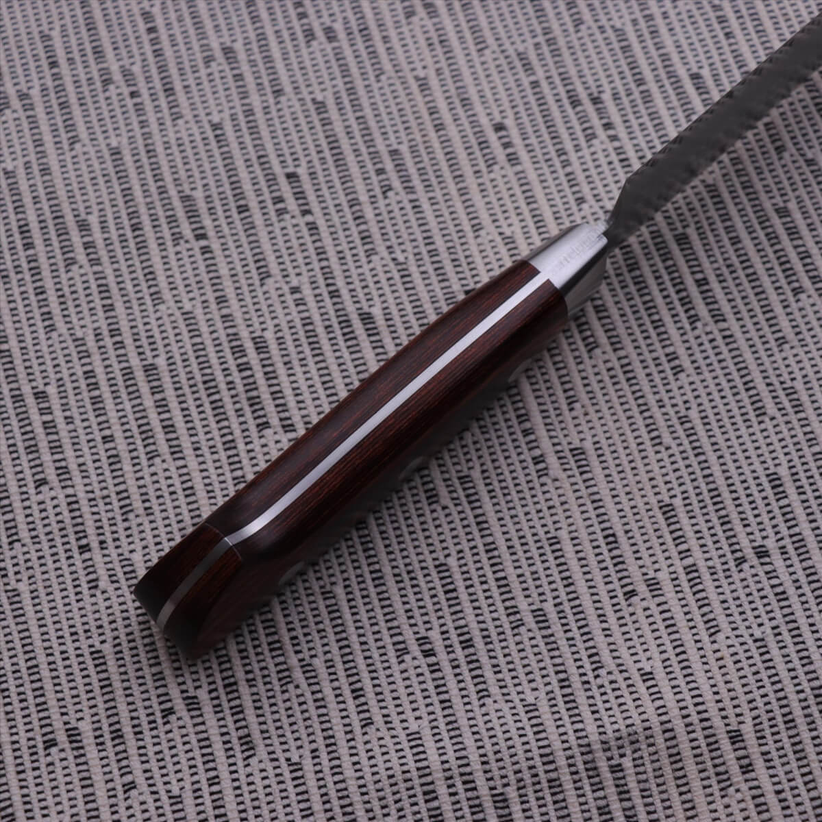 JIKKO Tsuchime Finish VG10 17-layer Damascus Steel Sujihiki