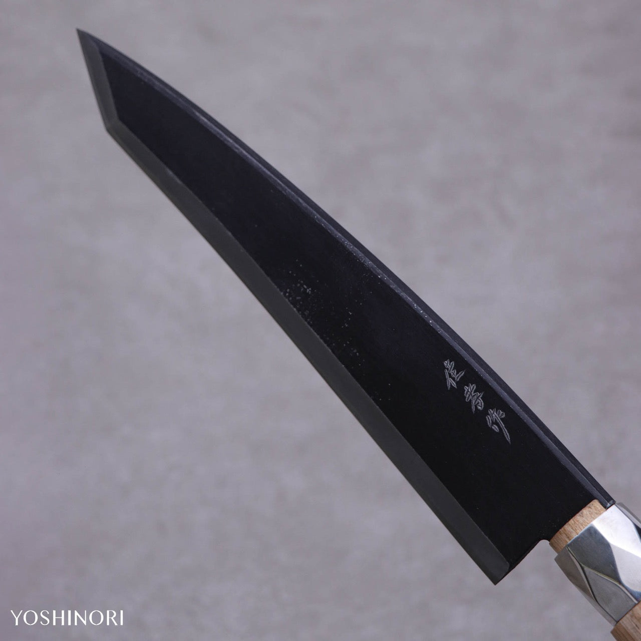 金高佳孝作 總手鍛 逆反鉈 黑打兩刃 山刀