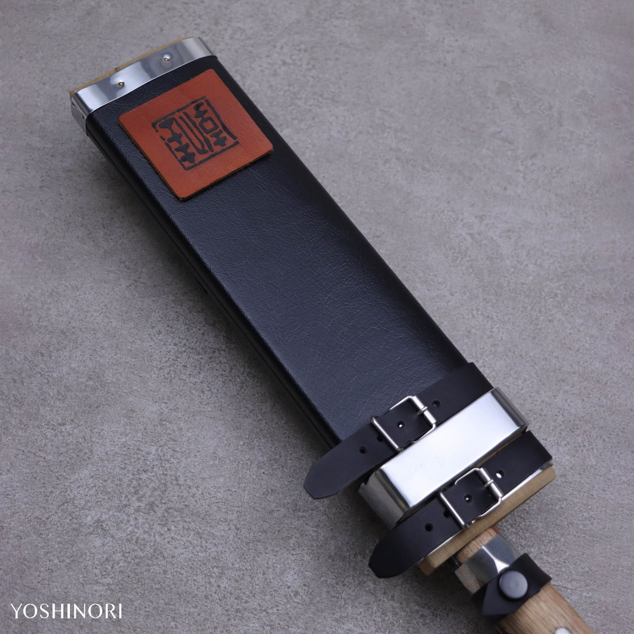 金高佳孝作 總手鍛 逆反鉈 黑打兩刃 山刀