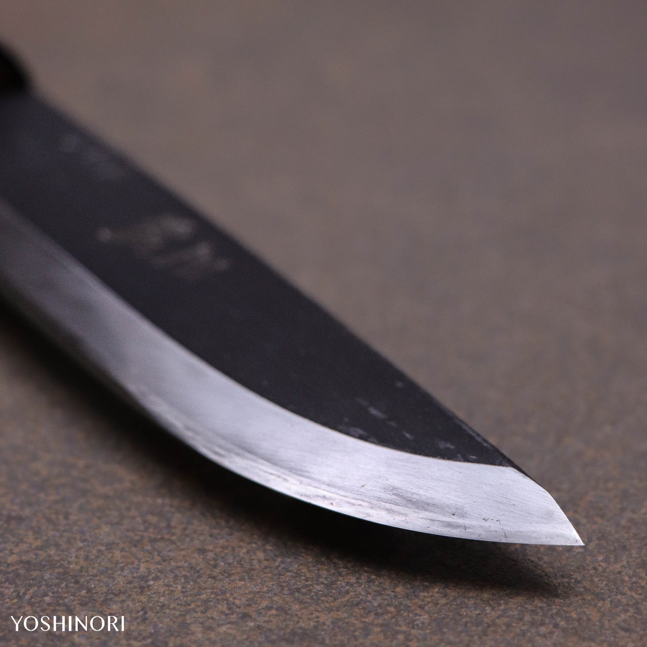 金高佳孝作 總手鍛片刃黑打 劍形山刀