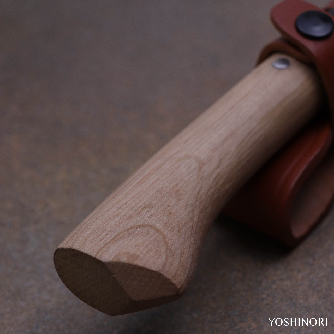 金高佳孝作 總手鍛片刃黑打 劍形山刀