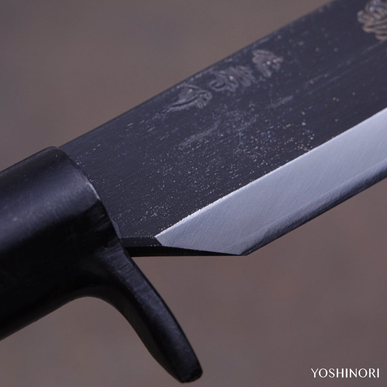 金高佳孝作 總手鍛片刃黑打 劍形山刀