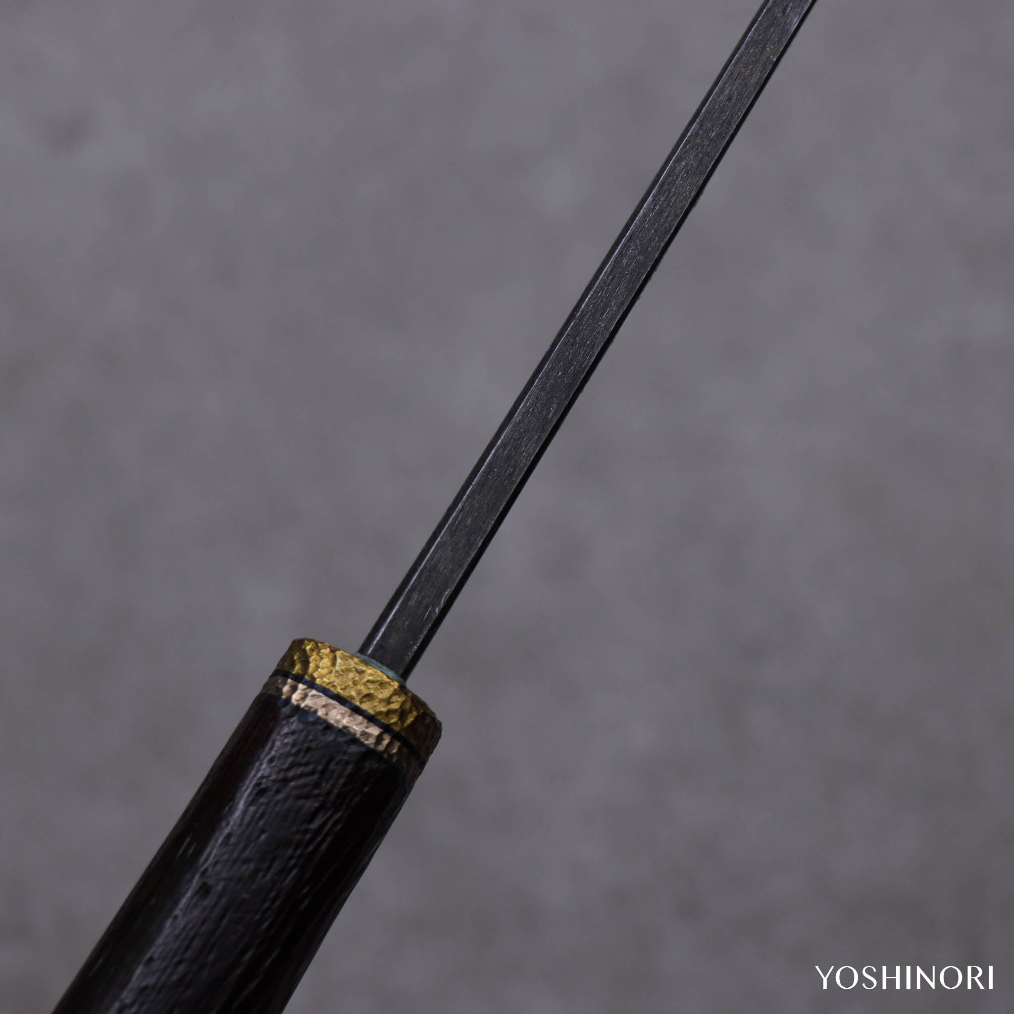 松本鍛作 劍形黑打兩刃切付包丁（劍形山刀）