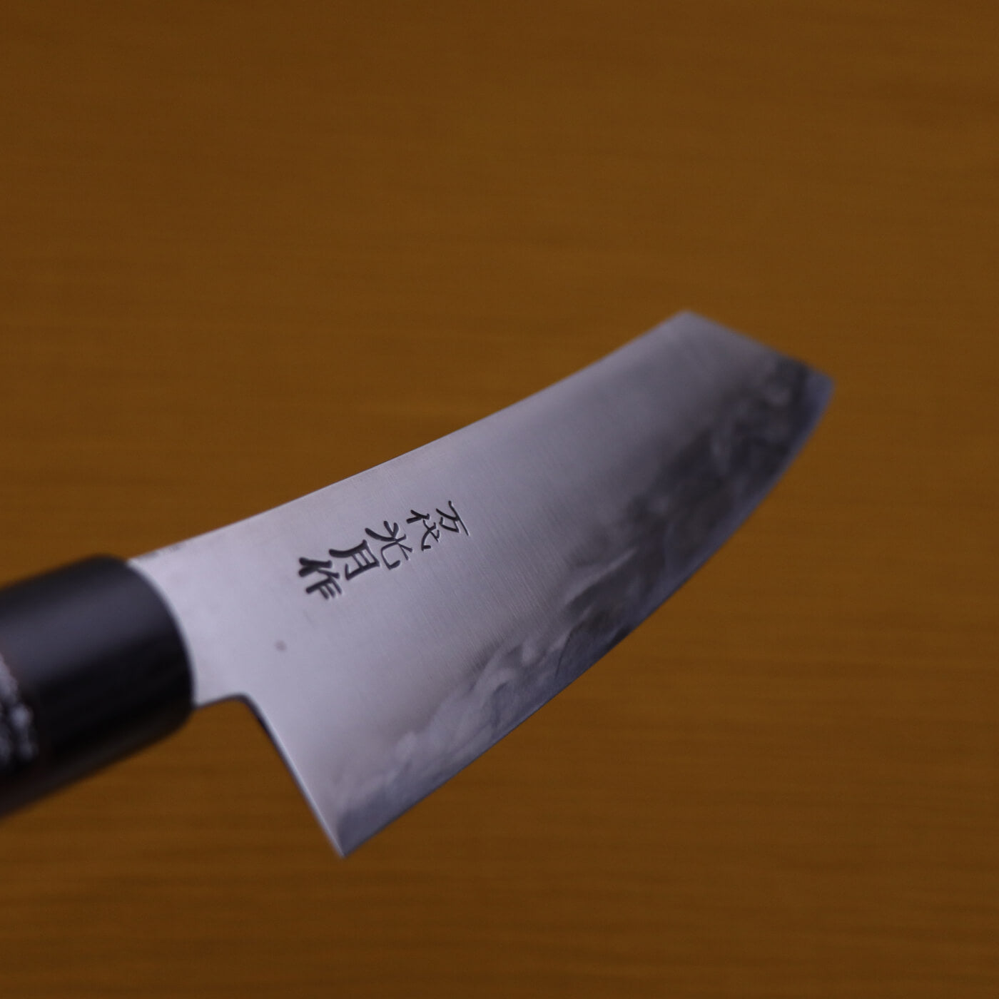 萬代光月 超合金不鏽鋼 劍形和式牛刀 付紫檀木鞘