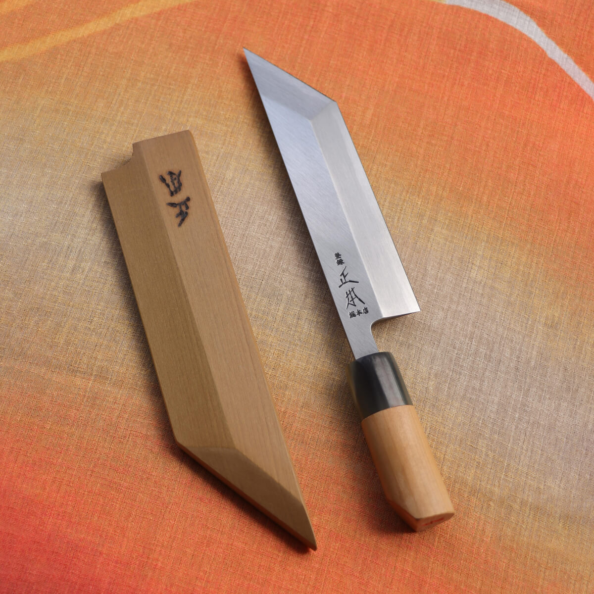 Masamoto Hon-Kasumi Shirogami Steel Edo-style Eel Knife