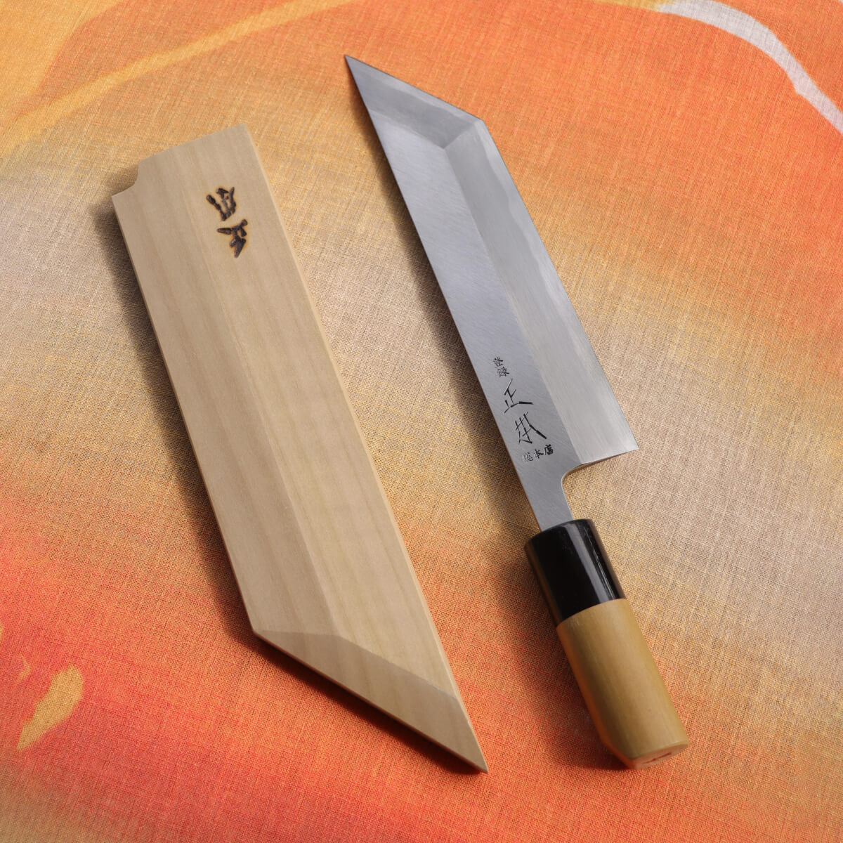 Masamoto Hon-Kasumi Shirogami Steel Edo-style Eel Knife