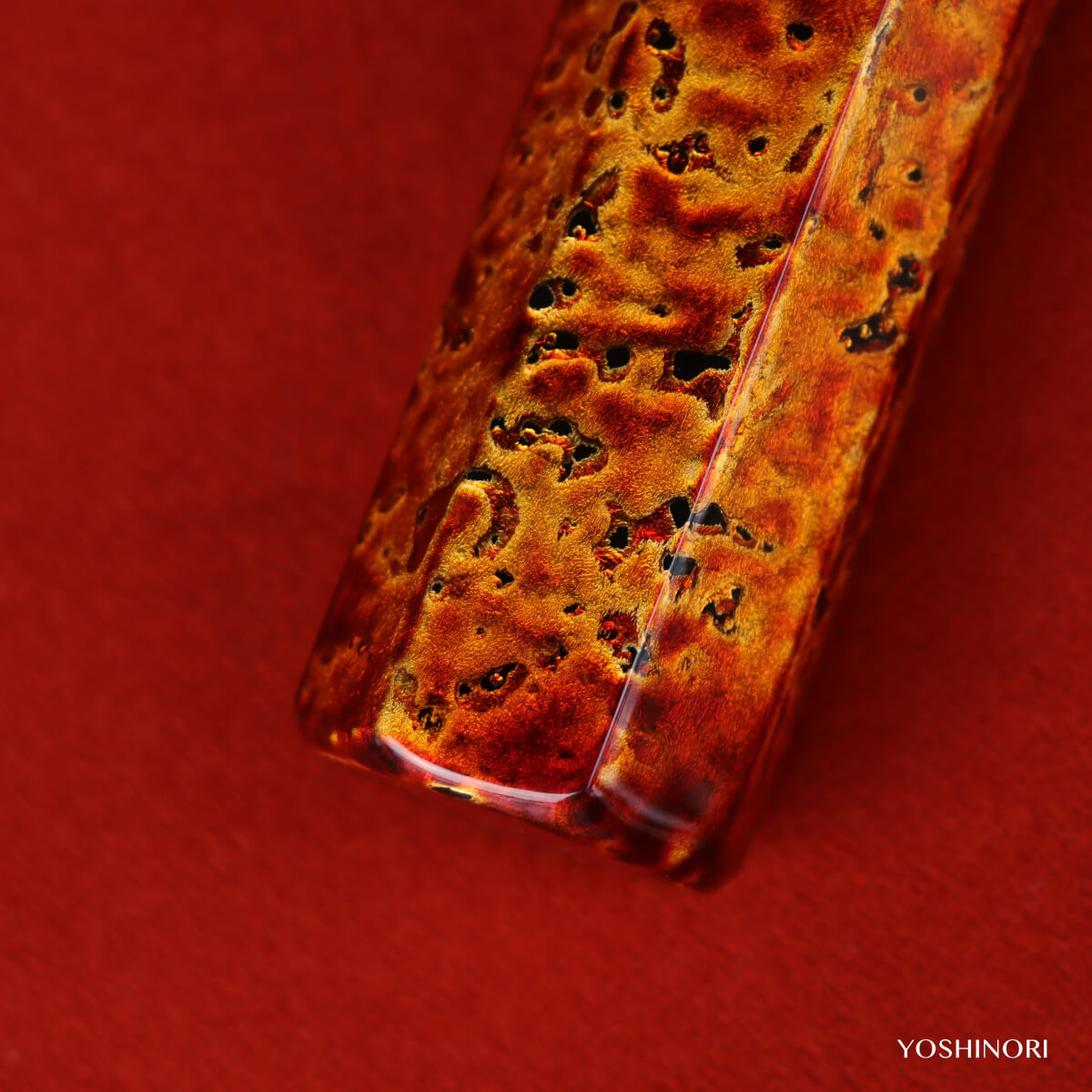 Masamoto Hon-Kasumi White Steel Pike Conger Knife with Urushi Saya