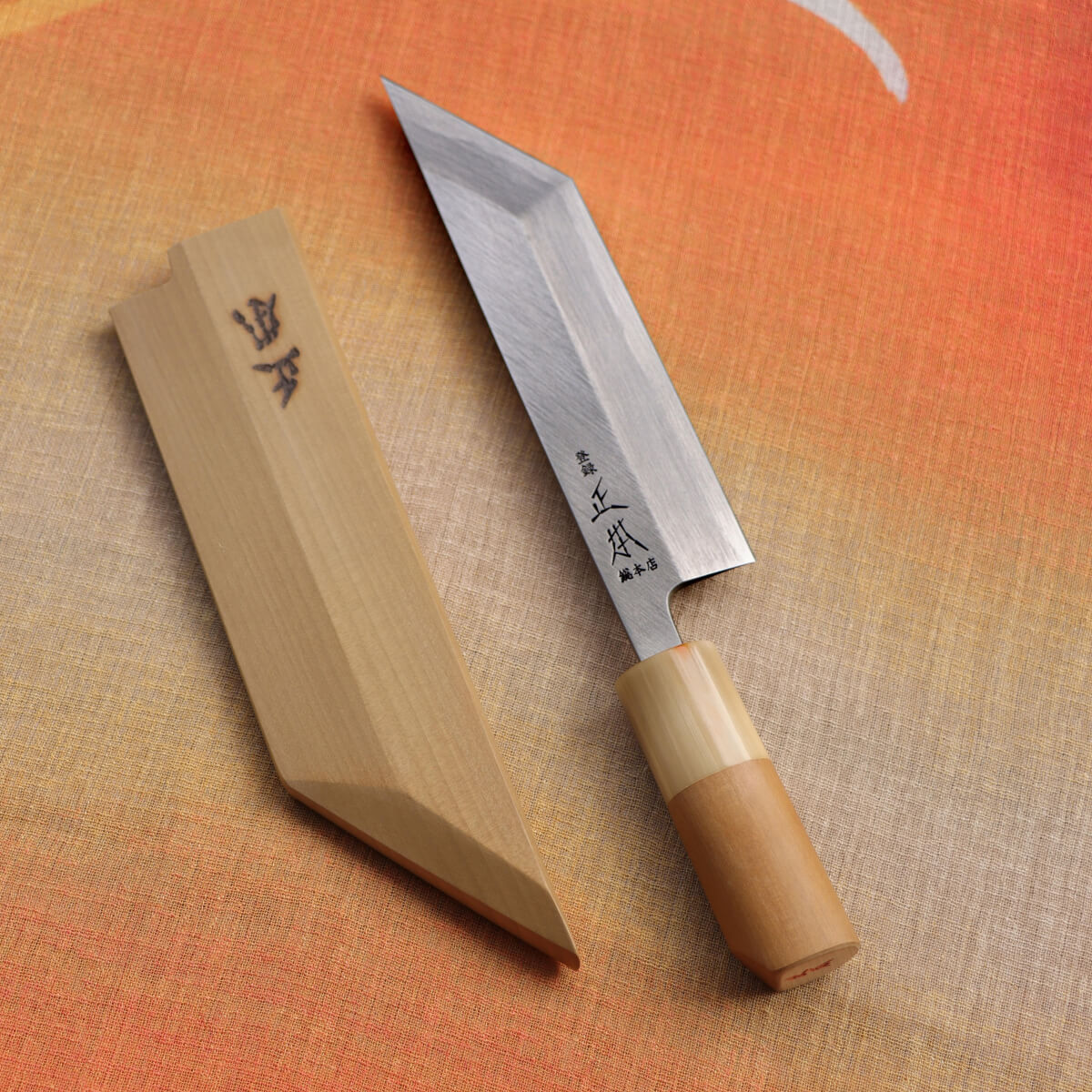 Masamoto Hon-Kasumi Shirogami Steel Edo-style Eel Knife