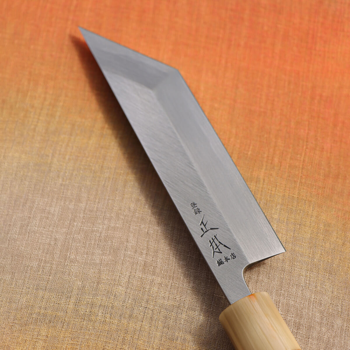 Masamoto Hon-Kasumi Shirogami Steel Edo-style Eel Knife