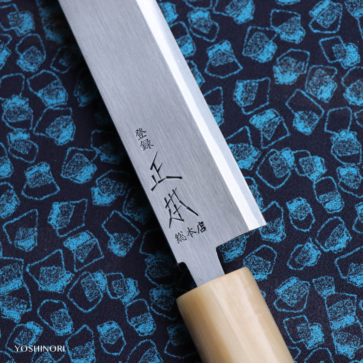 Masamoto Hon-Kasumi Shirogami Steel Nagoya-style Eel Knife