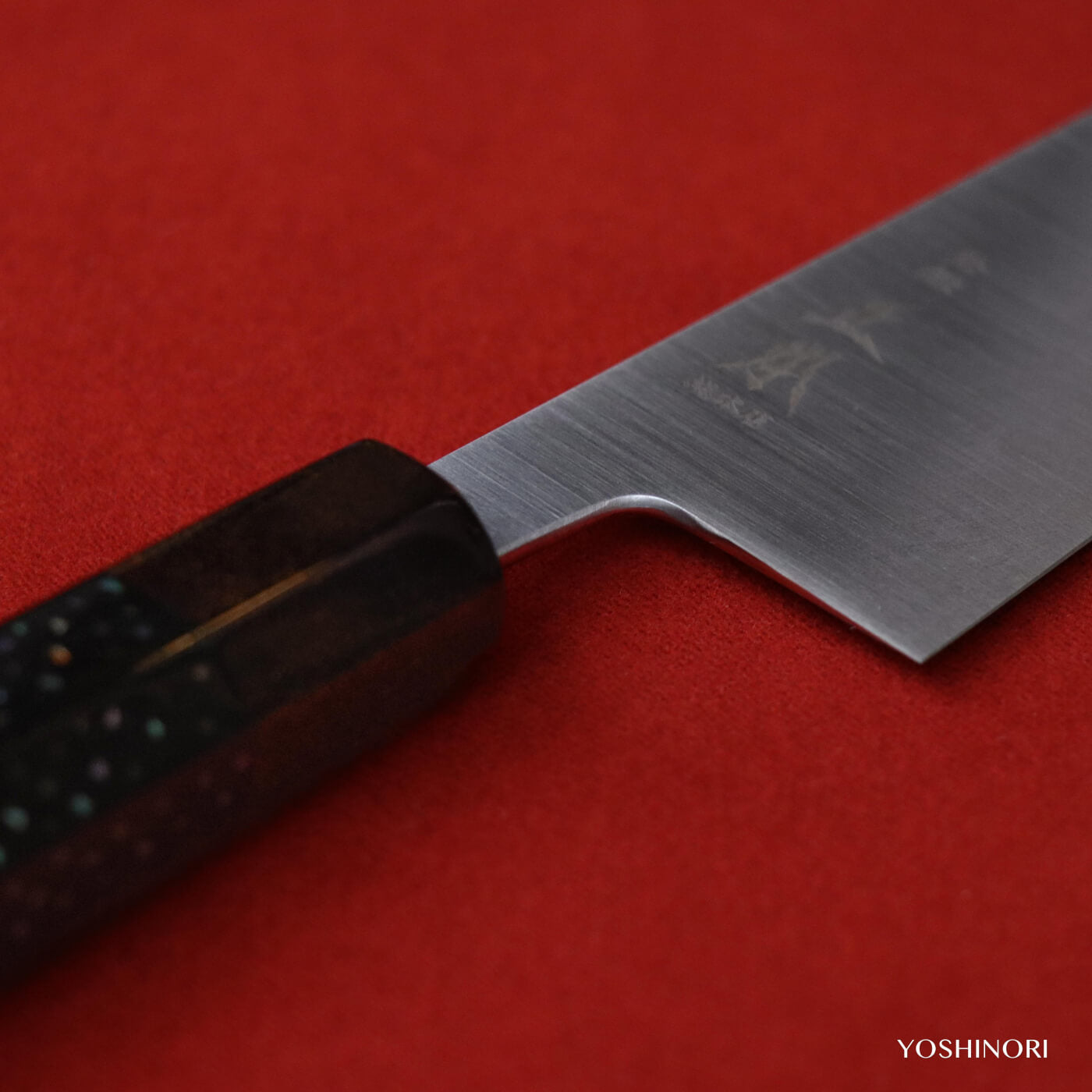 正本 SW瑞典不鏽合金鋼 和式牛刀 付本漆塗鞘