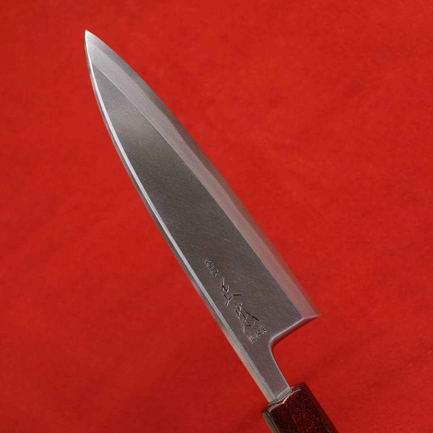 Masamoto Hon-Kasumi Shirogami Steel Deba Urushi Saya