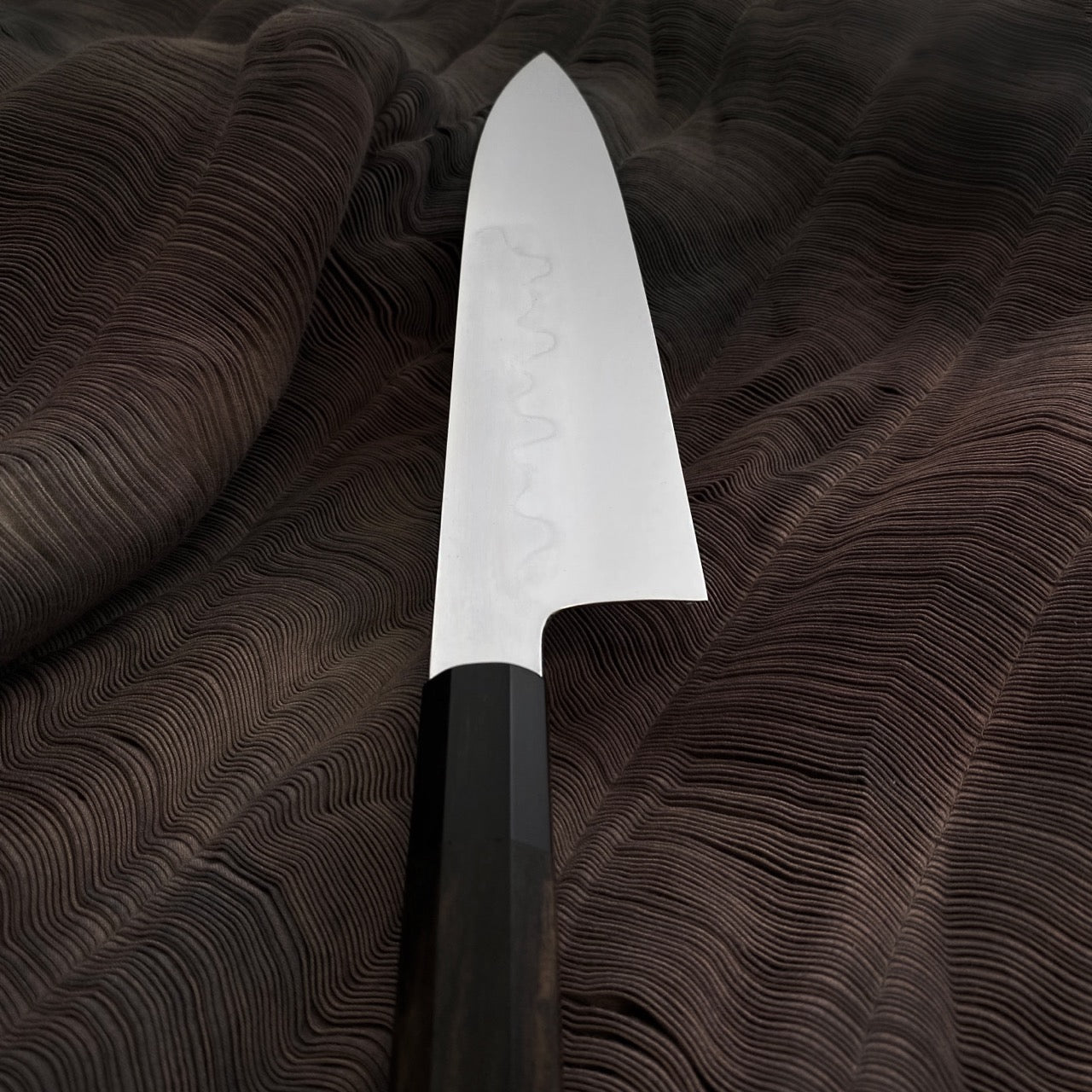 Minamoto Akitada White #3 Steel Tyouji Hamon Honyaki Wa-Gyuto