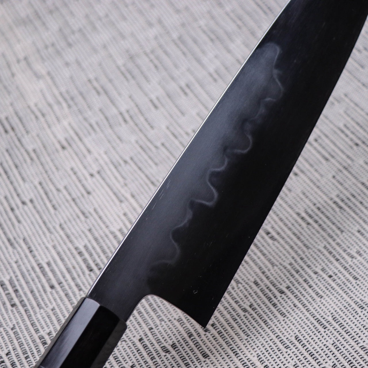 Minamoto Akitada White #3 Steel Tyouji Hamon Honyaki Wa-Gyuto