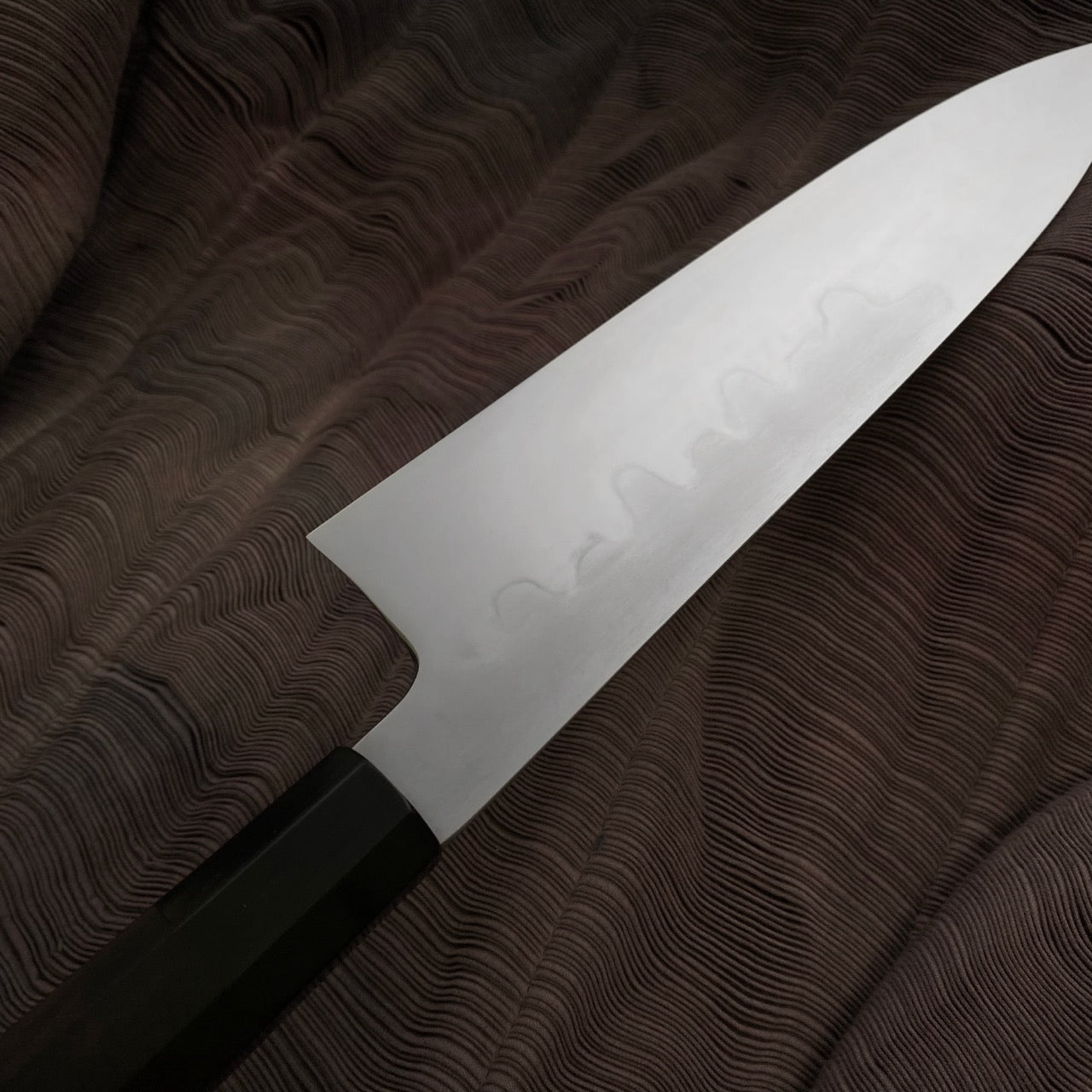 Minamoto Akitada White #3 Steel Tyouji Hamon Honyaki Wa-Gyuto