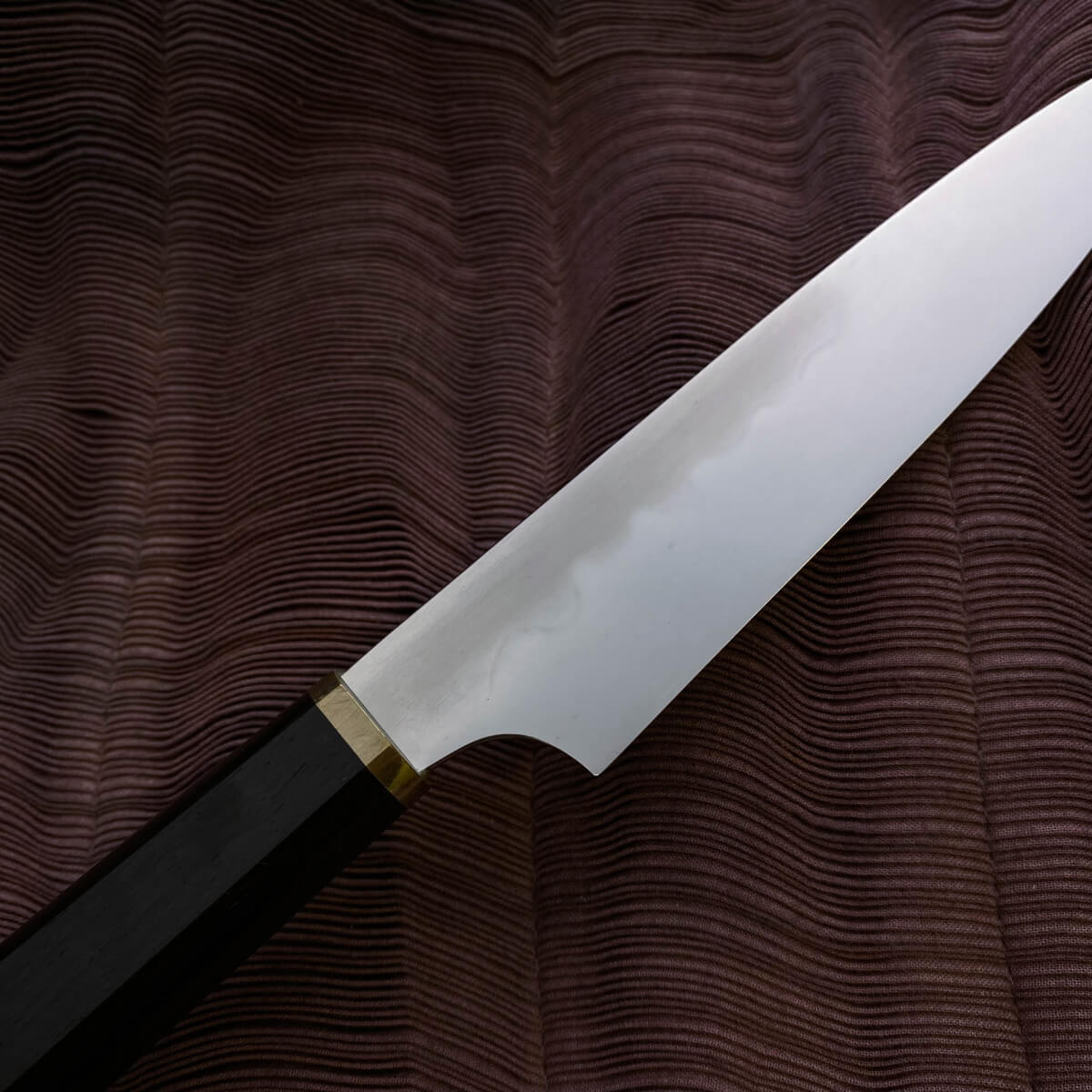 源昭忠 水本燒丁子刃紋出 Petty 太鼓形柄