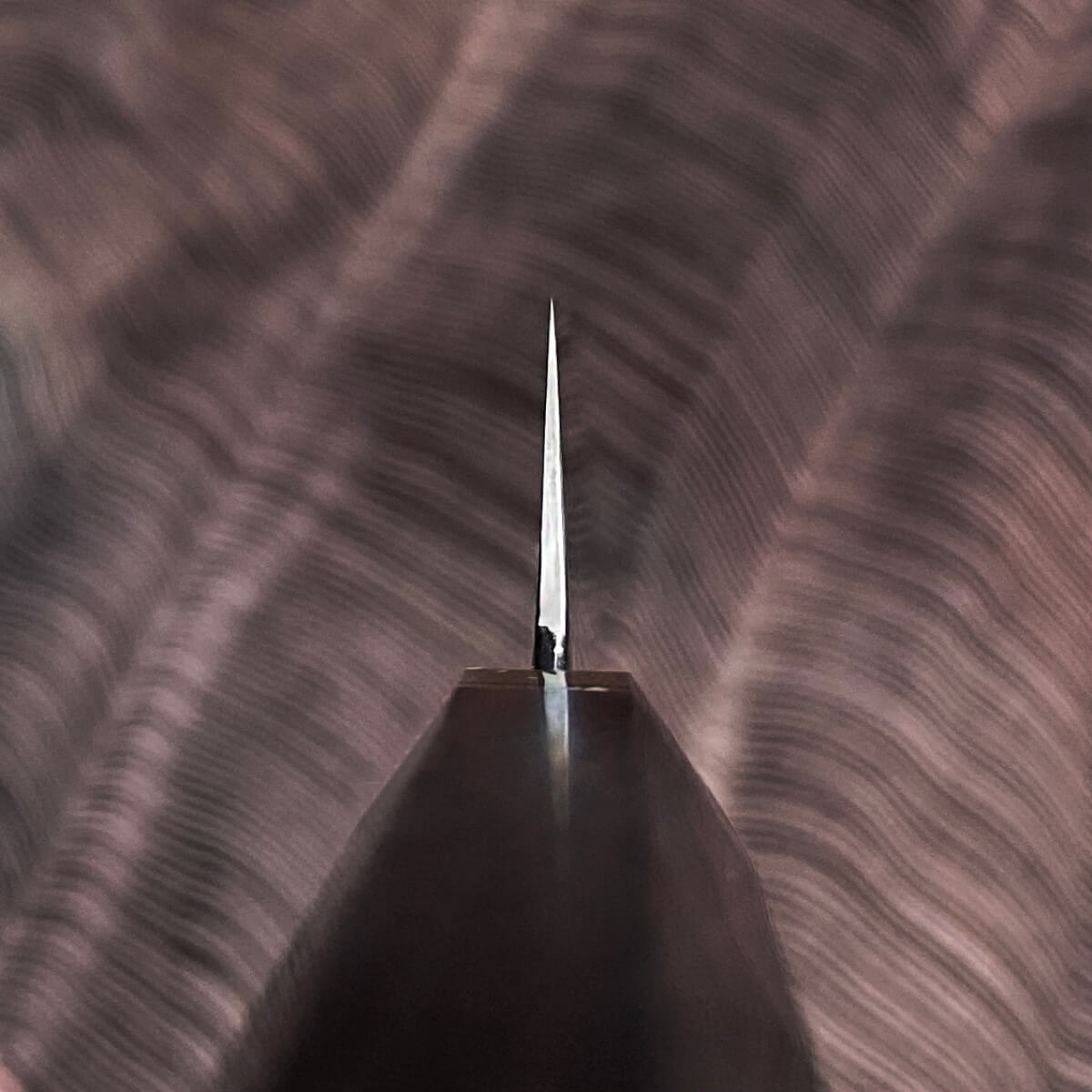 源昭忠 水本燒丁子刃紋出 Petty 黑檀八角柄