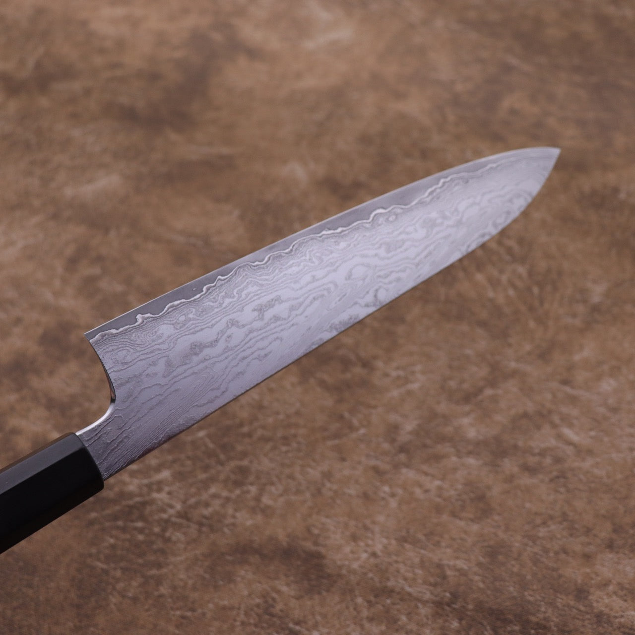 堺昇龍 手工鍛造秘傳日本不鏽合金鋼 金波黑檀和牛刀