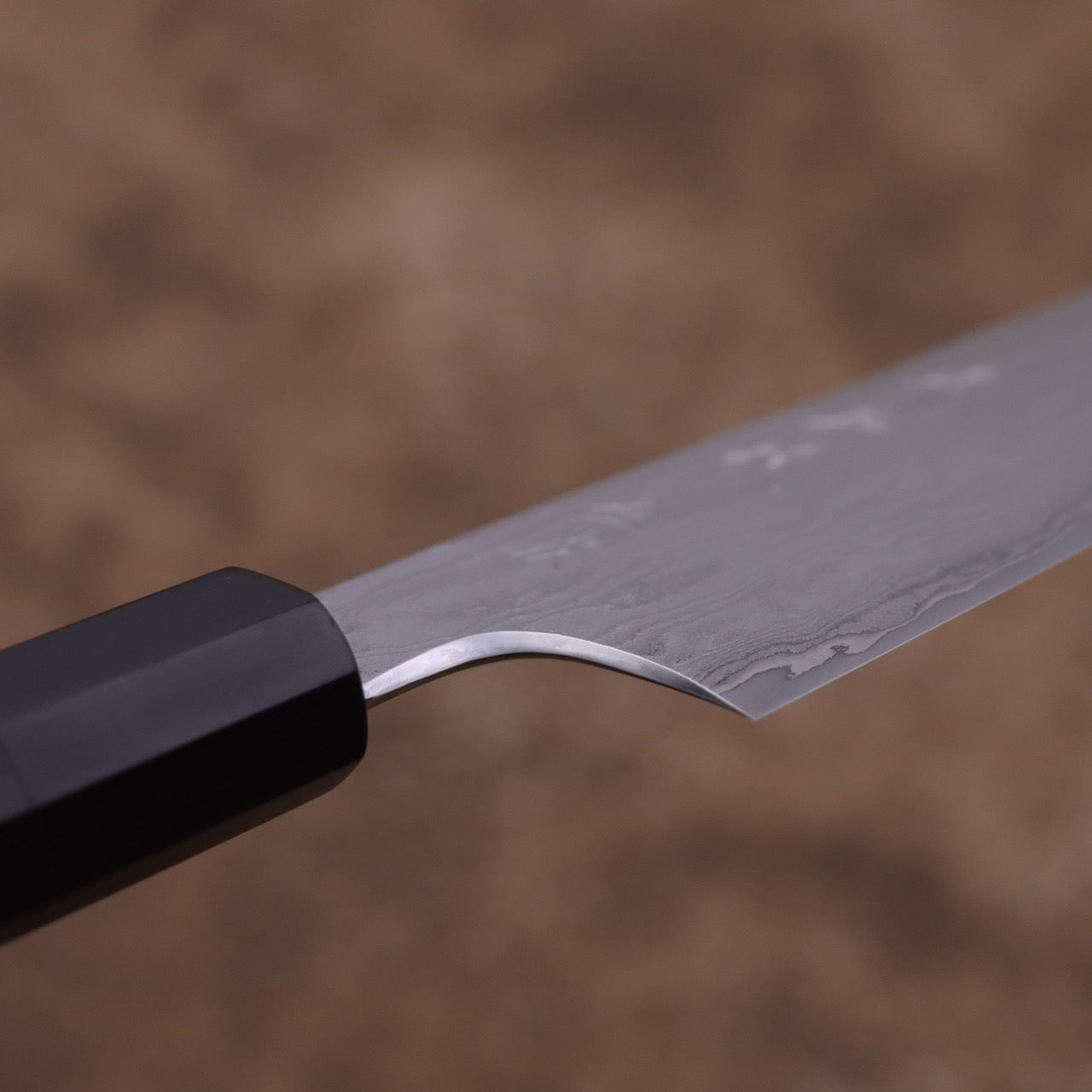 堺昇龍 手工鍛造秘傳日本不鏽合金鋼 金波黑檀和牛刀