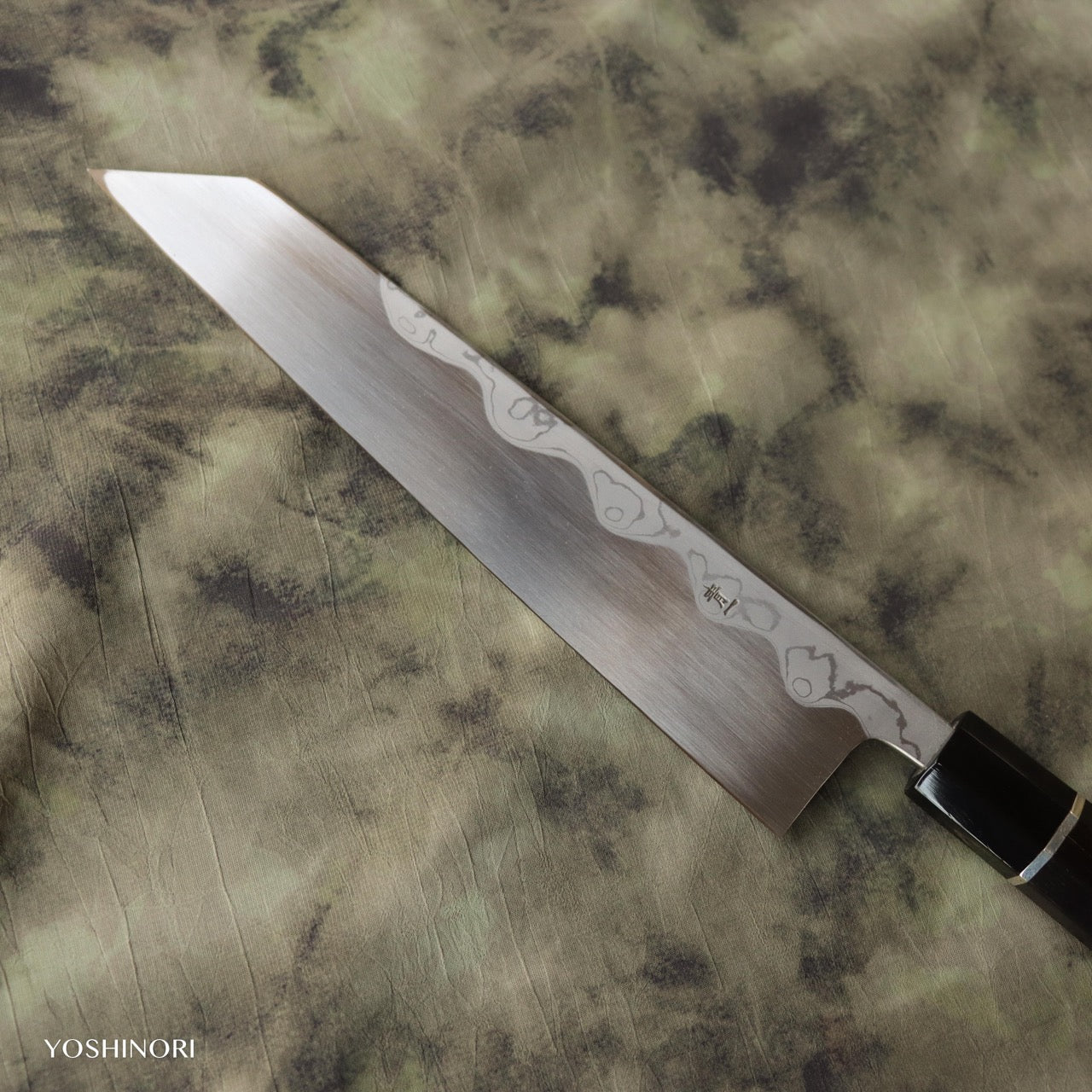 Sakai Shoryu Blue #1 Suminagashi Kiritsuke Mioroshi Deba