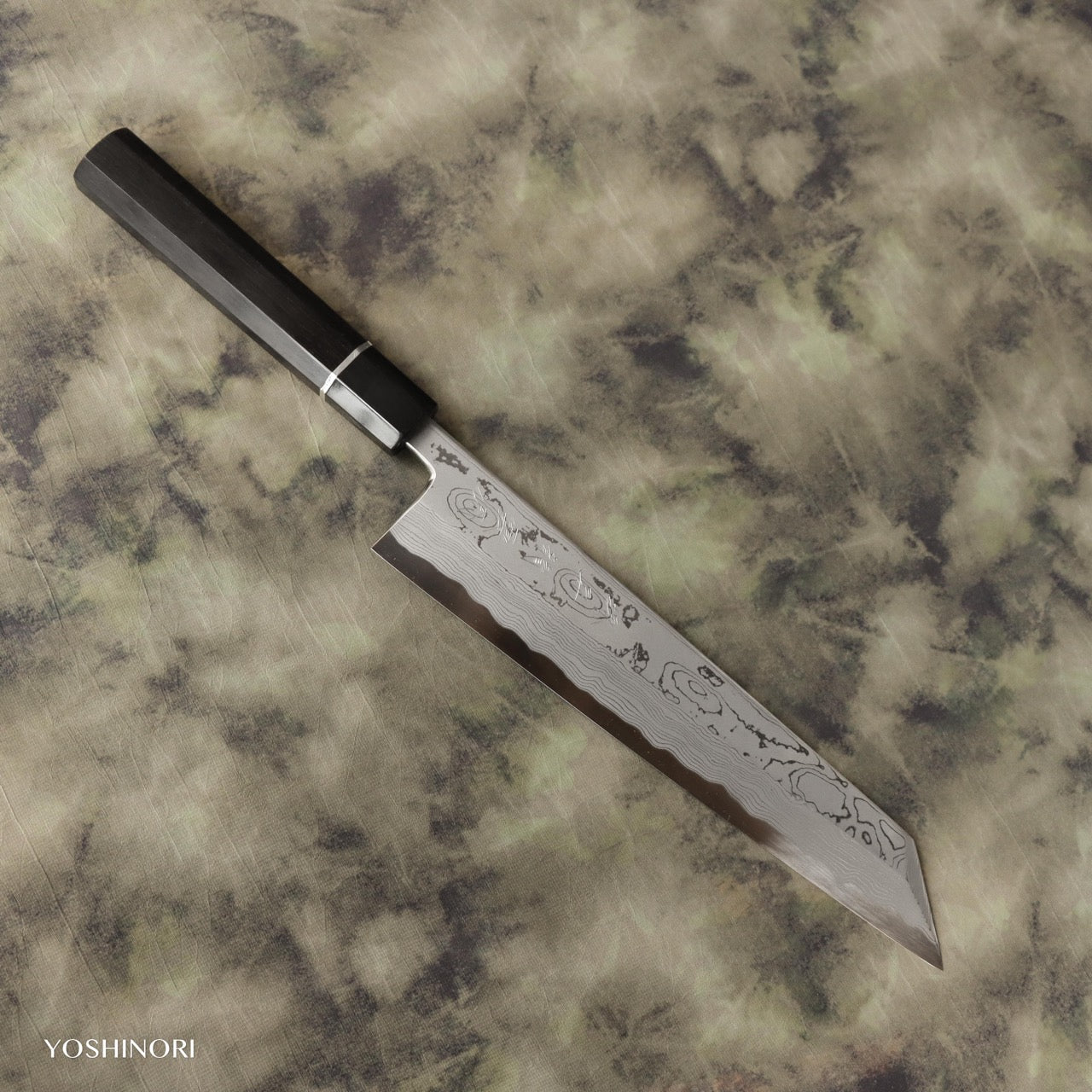 Sakai Shoryu Blue #1 Suminagashi Kiritsuke Mioroshi Deba