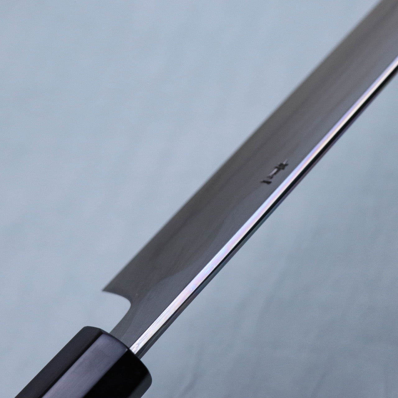 堺昇龍 青一雲流 鏡面柳刃 銀線柄