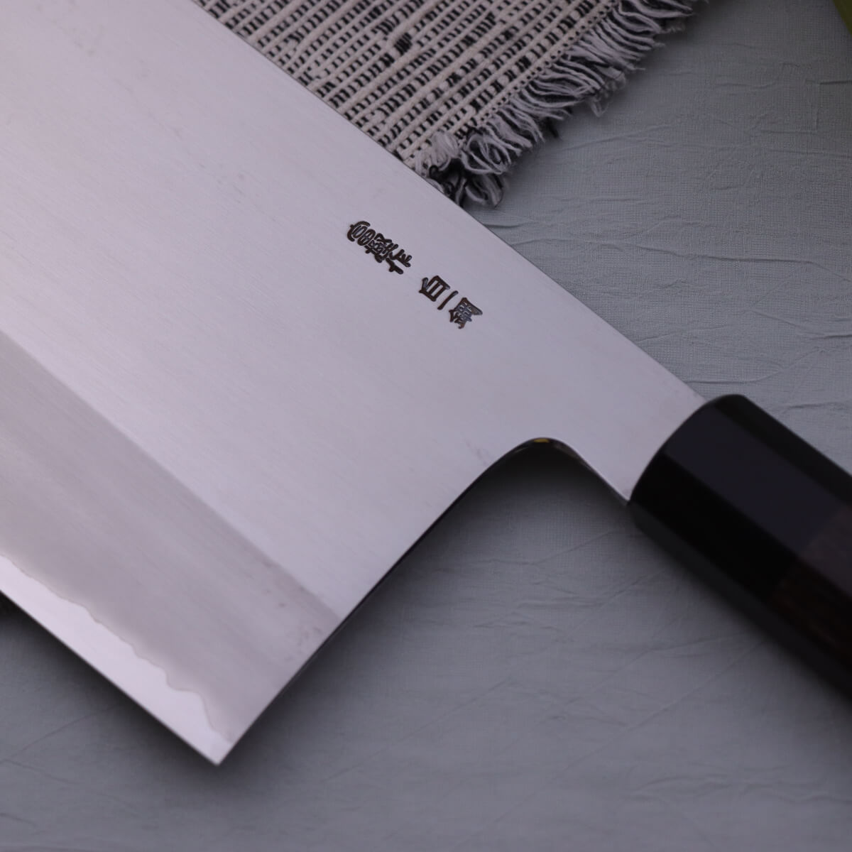 Sakai Shoryu White #1 Stainless Hon-Kasumi No.6 Chinese Cleaver