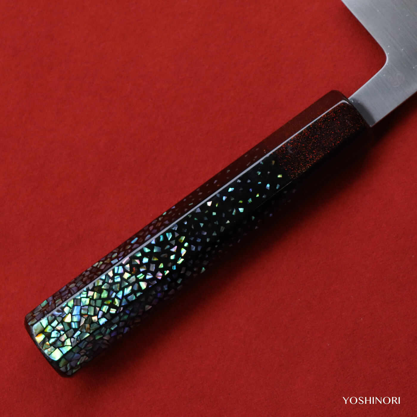 正本 SW瑞典不鏽合金鋼 和式牛刀 付本漆塗鞘