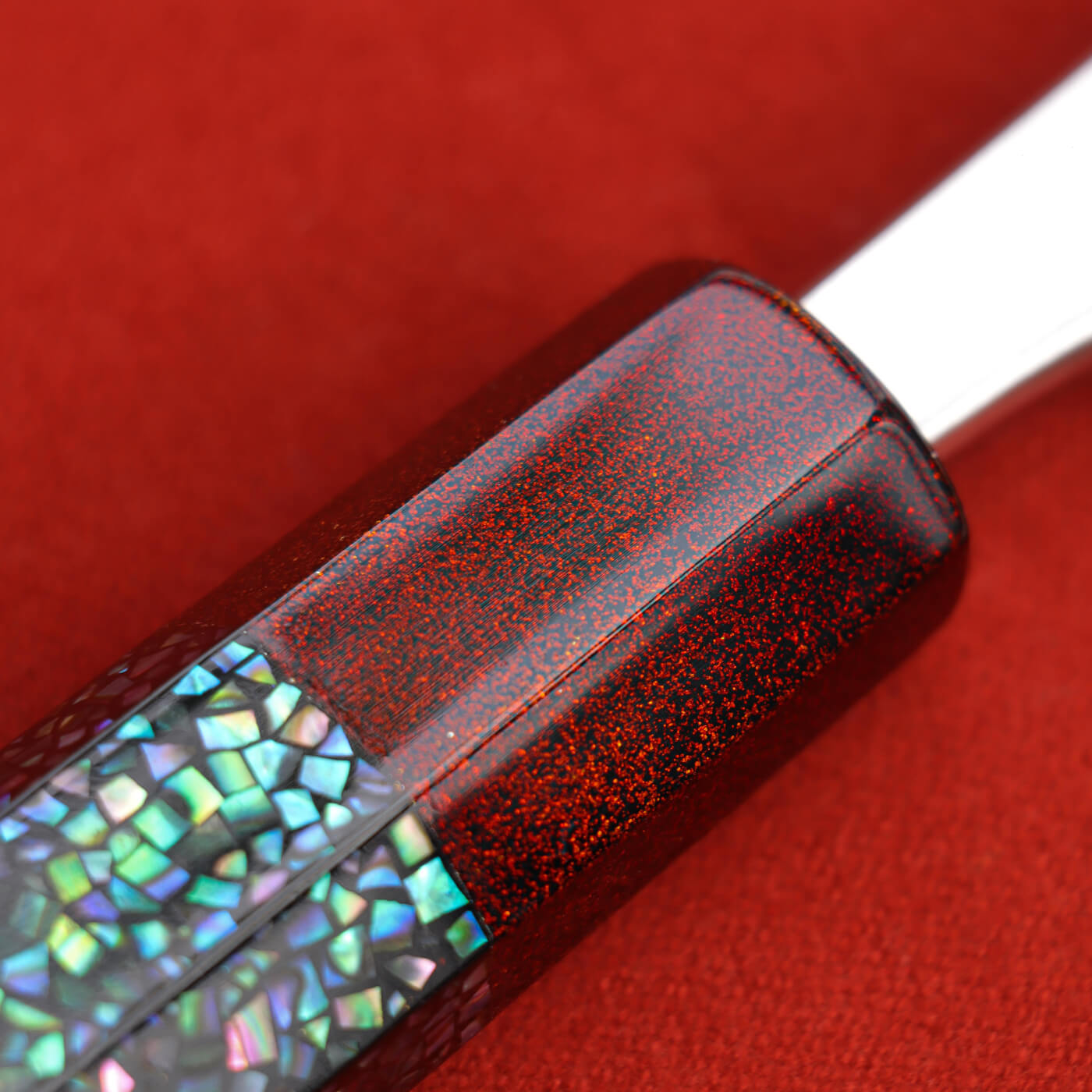 Masamoto Hon-Kasumi Shirogami Steel Deba Urushi Saya