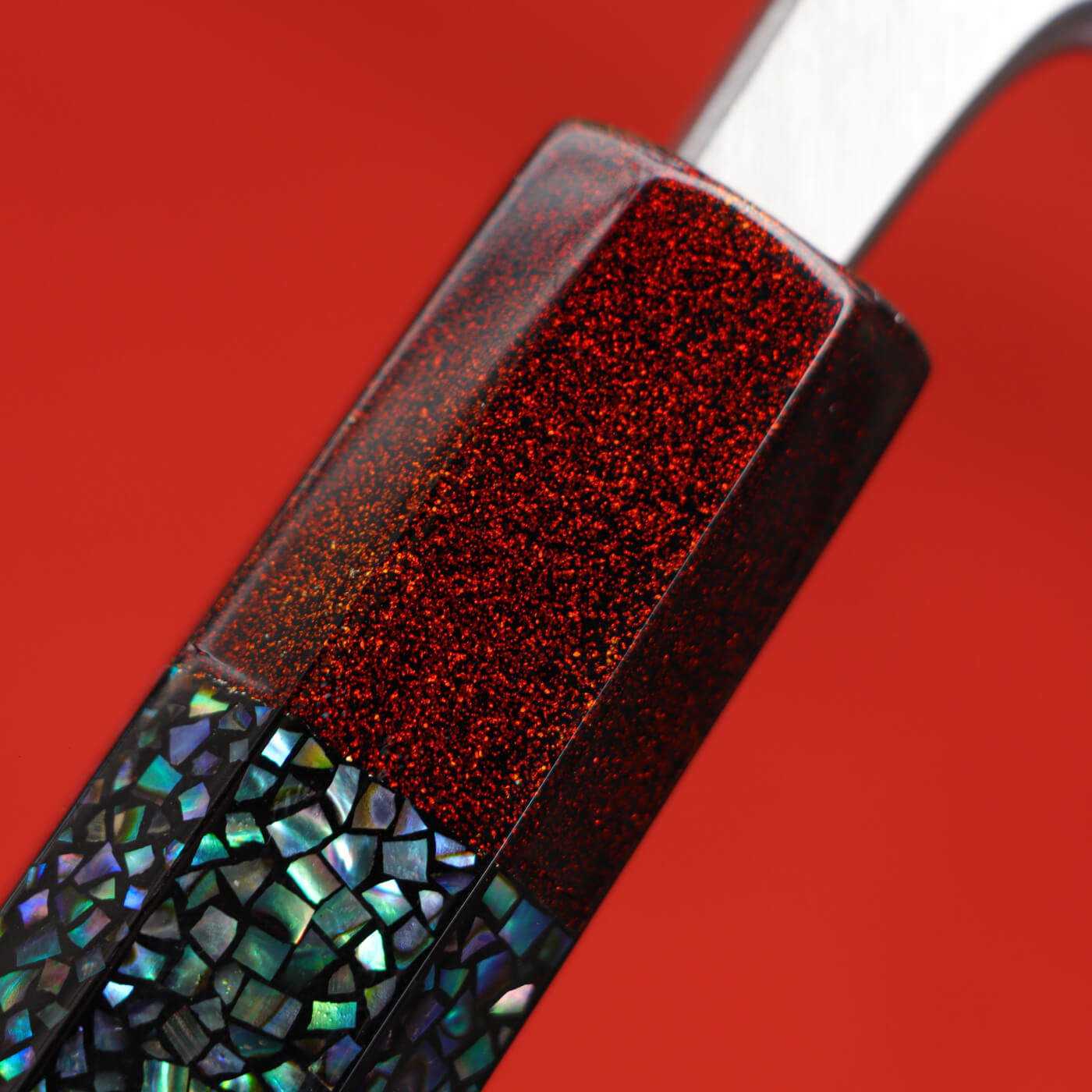 Masamoto Hon-Kasumi Shirogami Steel Deba Urushi Saya