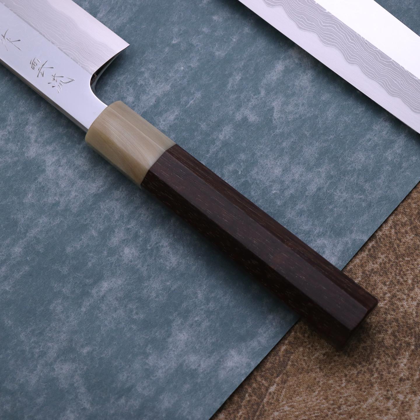 Sakai Shoryu Aogami #1 Damascus Steel All-purpose Kiritsuke