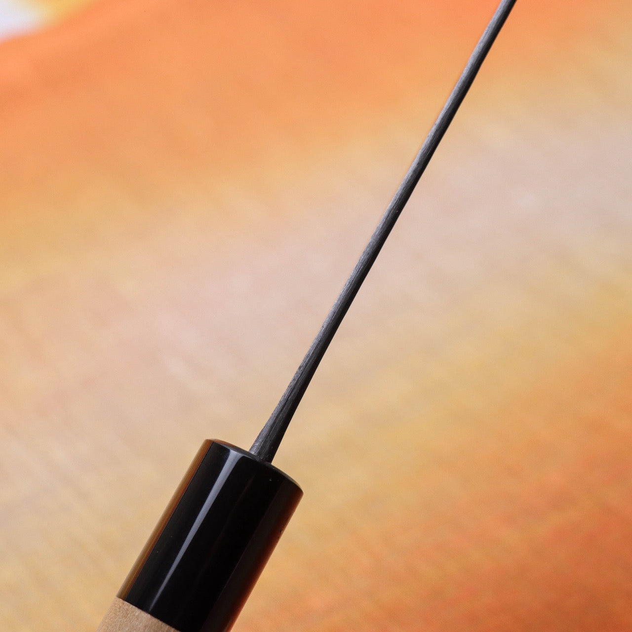 Ajikataya White #2 Damascus Steel Kurouchi Tsuchime Finish Gyuto