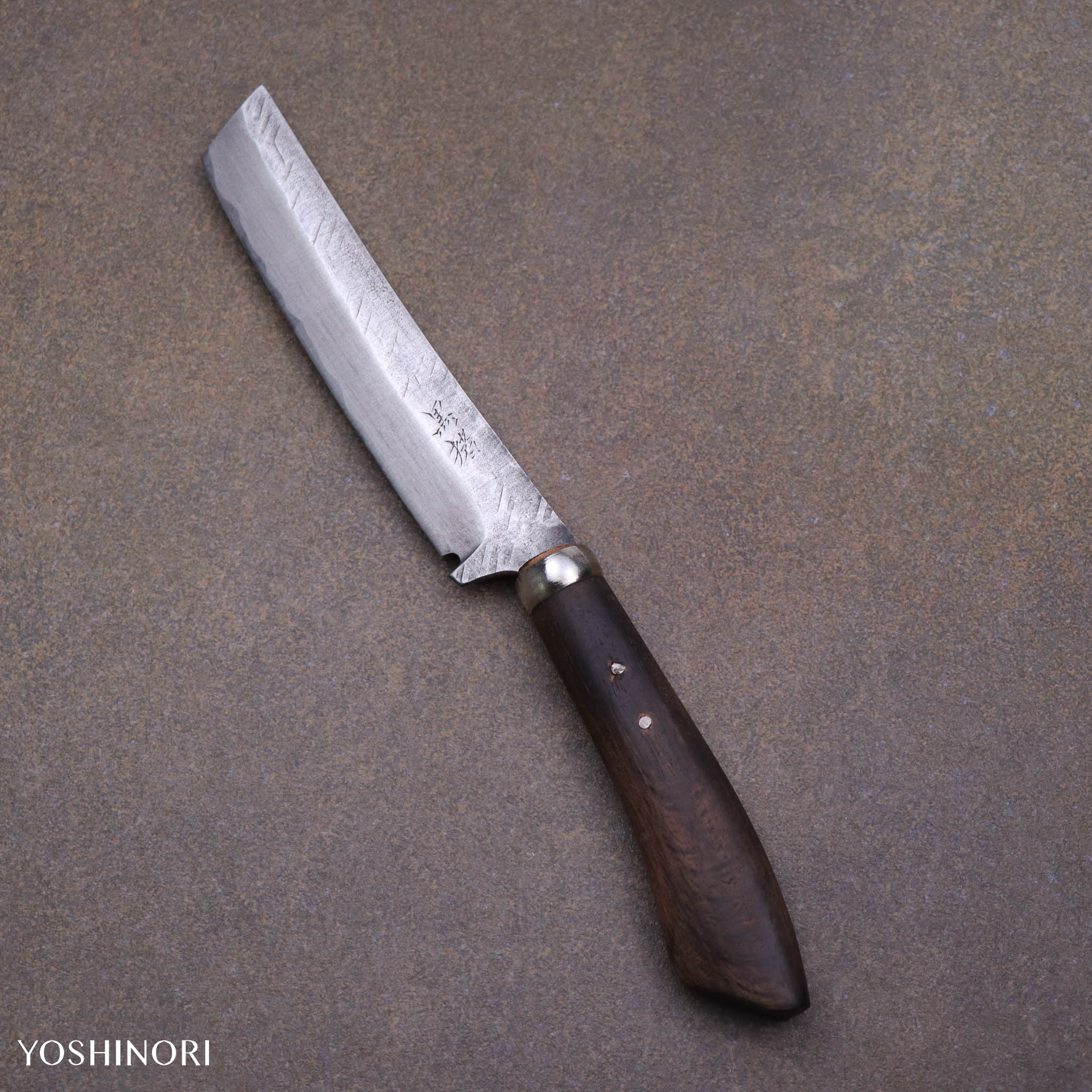 和式刃物刀匠特別限定 黒猪系列 岩井丈作「森閑」露營刀