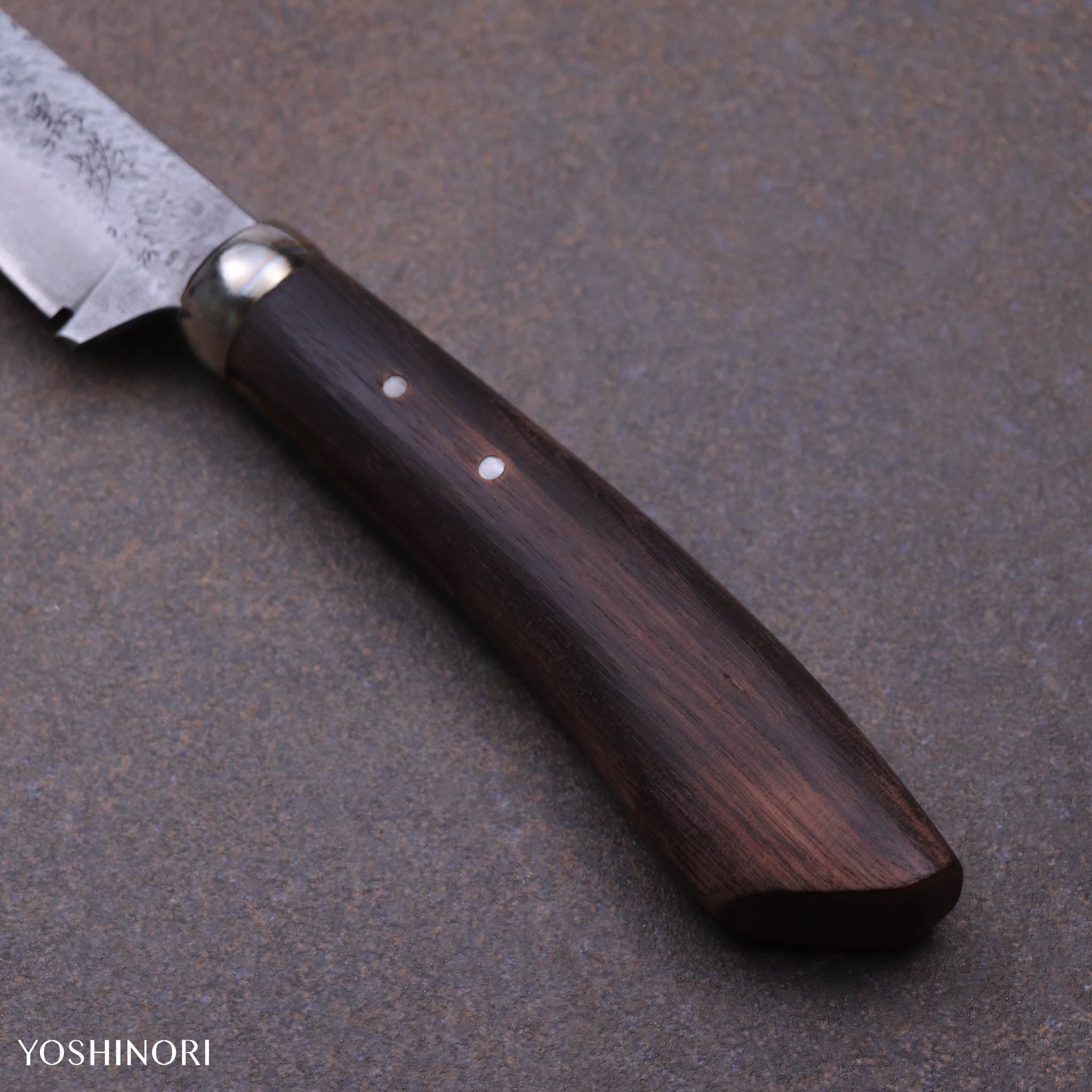 和式刃物刀匠特別限定 黒猪系列 岩井丈作 古式鍛錬「静寂」獵刀