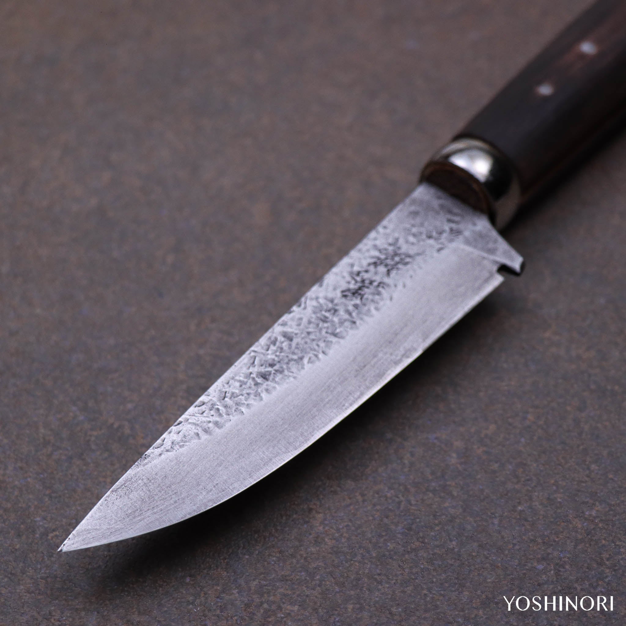 和式刃物刀匠特別限定 黒猪系列 岩井丈作 古式鍛錬「静寂」獵刀