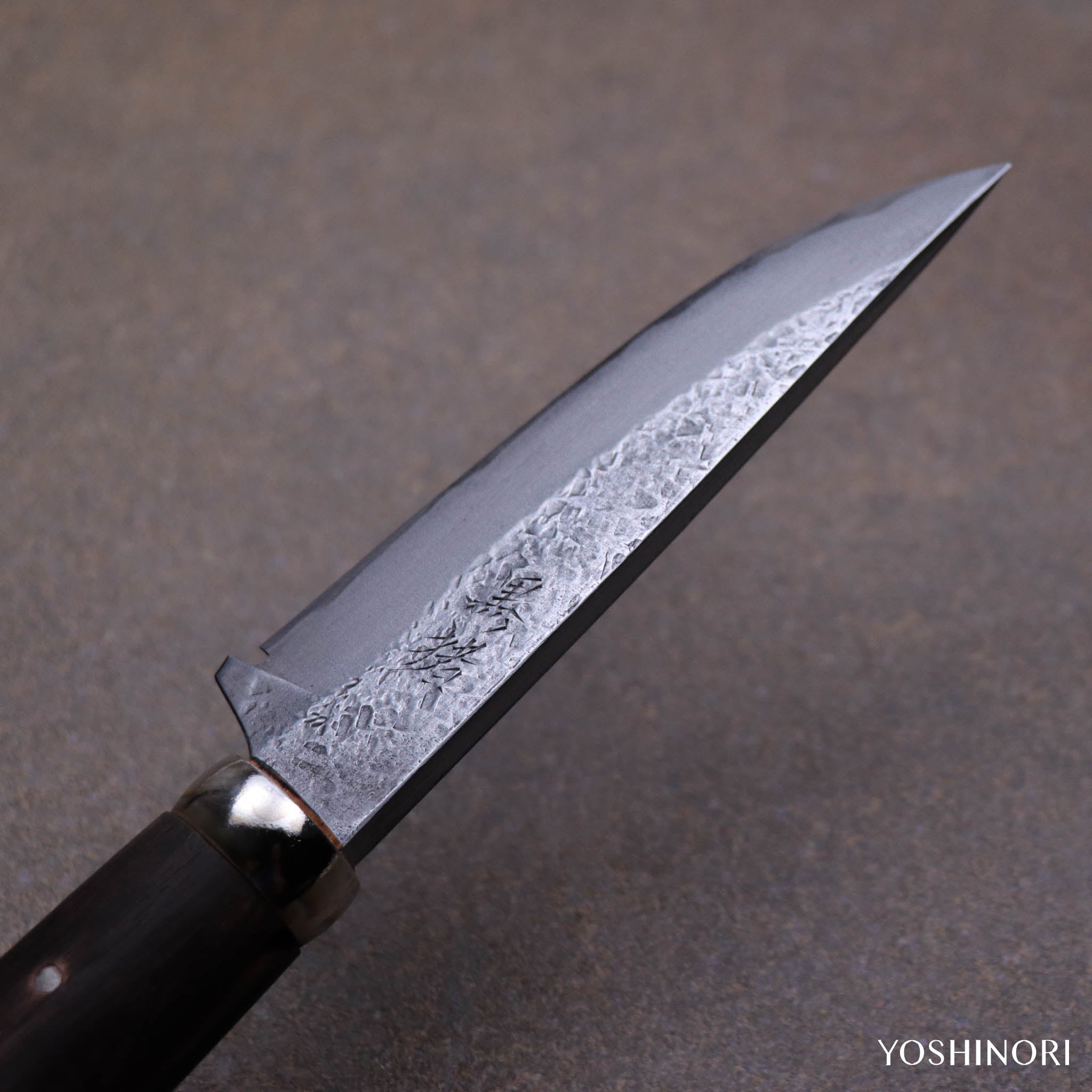和式刃物刀匠特別限定 黒猪系列 岩井丈作 古式鍛錬「静寂」獵刀